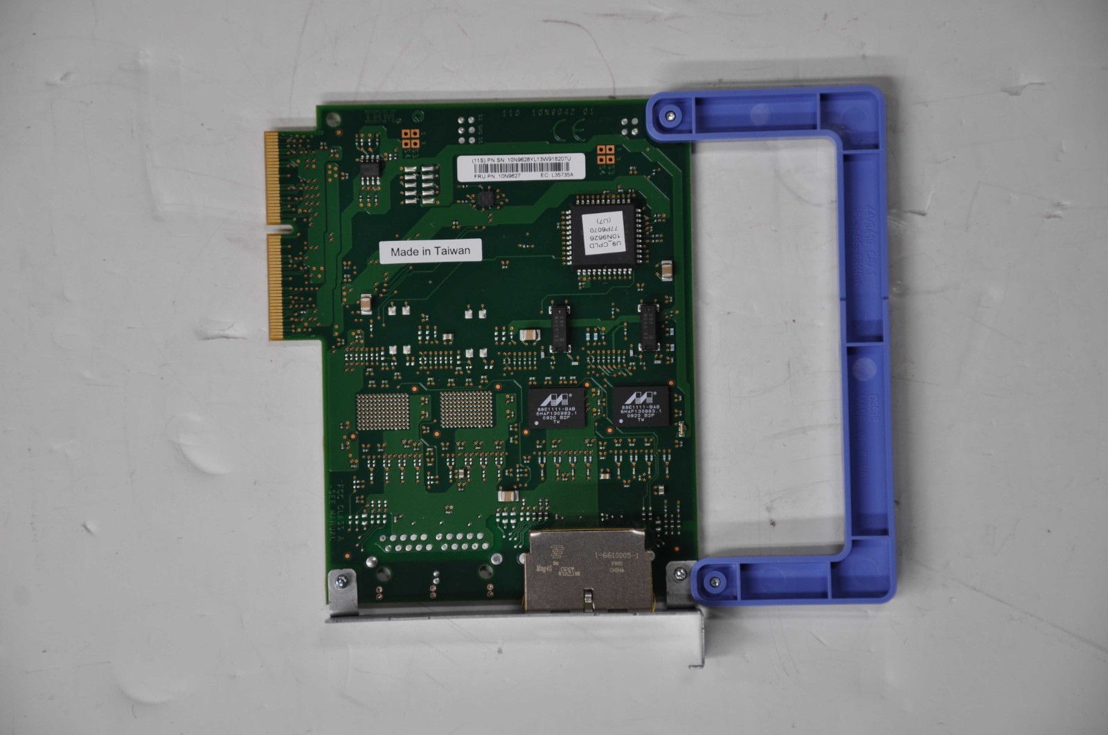 IBM Dual-Port IVE/HE Ethernet Card Used 10N9627