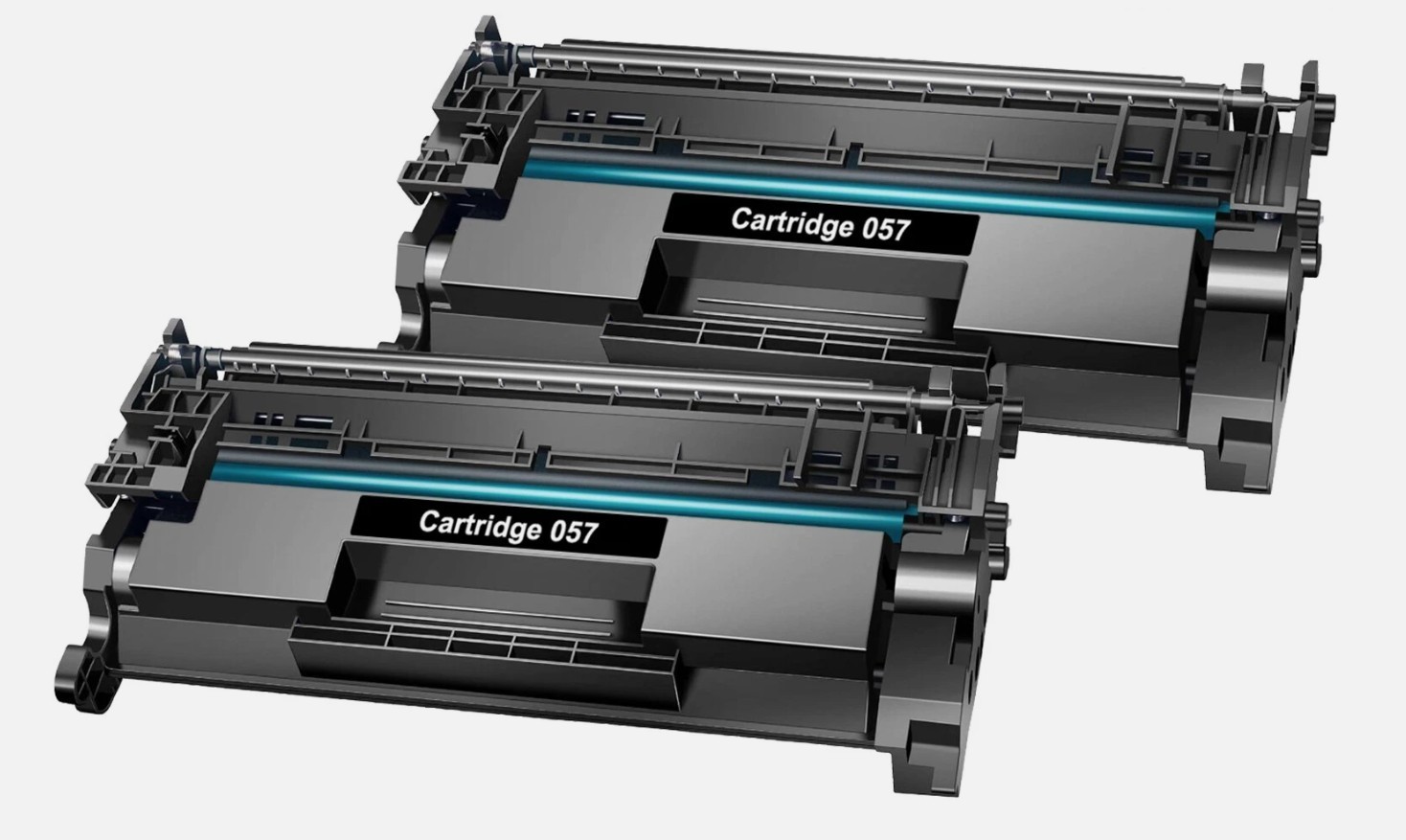 2 Pack 057 Toner compatible for Canon 057 ImageClass MF445dw MF448dw LBP227dw