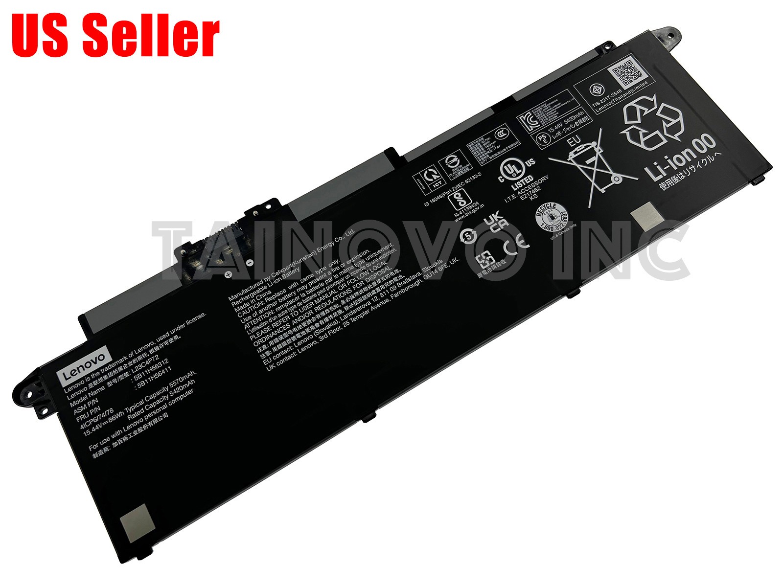 Genuine L23C4P72 Battery for Lenovo ThinkPad T16 Gen 3 4 P16s Gen 4  L23M4P71