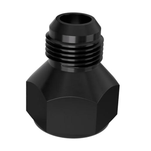12AN Female to 10AN Male Flare Aluminum Black Reducer Adapter 12AN-10AN GMJT-1