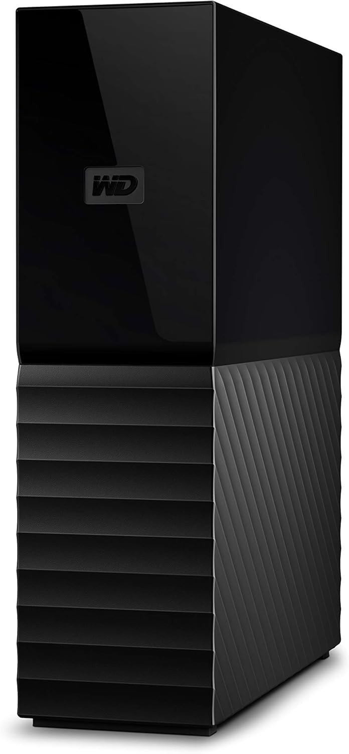WD 16TB My Book Desktop External HDD w/ Universal Adapter - WDBBGB0160HBK-EESN