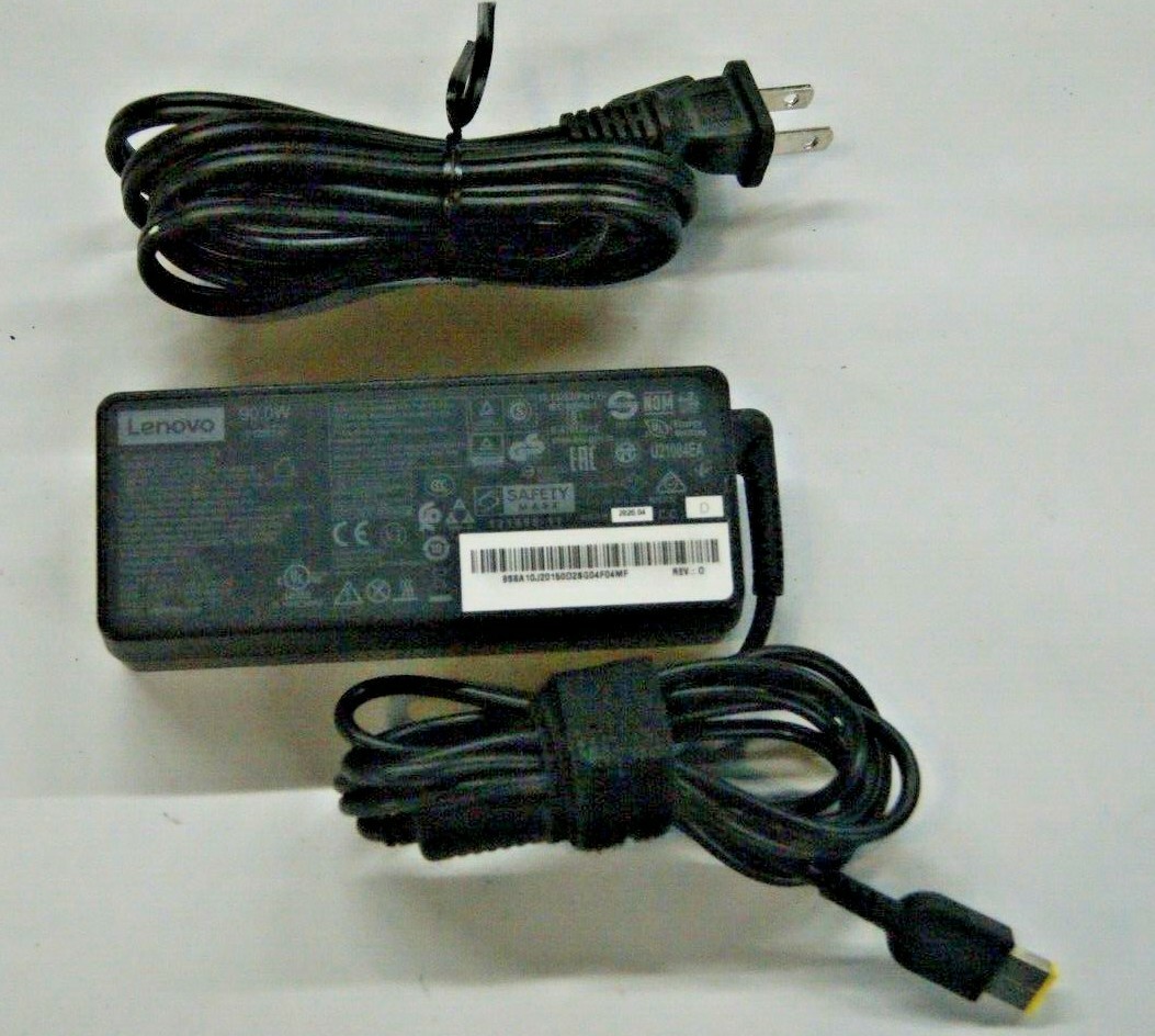Genuine Lenovo AC Adapter 4.5A 90W Square Tip ADP-90XD B 