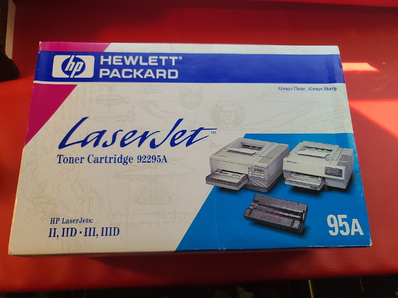 92295A HEWLETT PACKARD HP Laserjet Toner For II,IID,III, IIID ink May 2002 NEW
