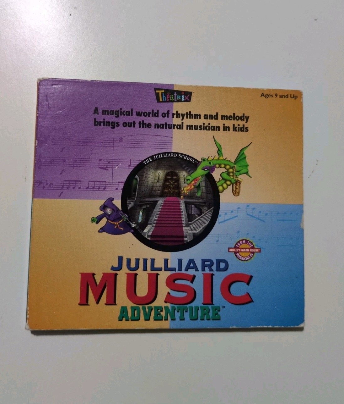 Vintage 1995 Theatrix Juilliard Music Adventure PC CD-ROM Windows Mac Educationa