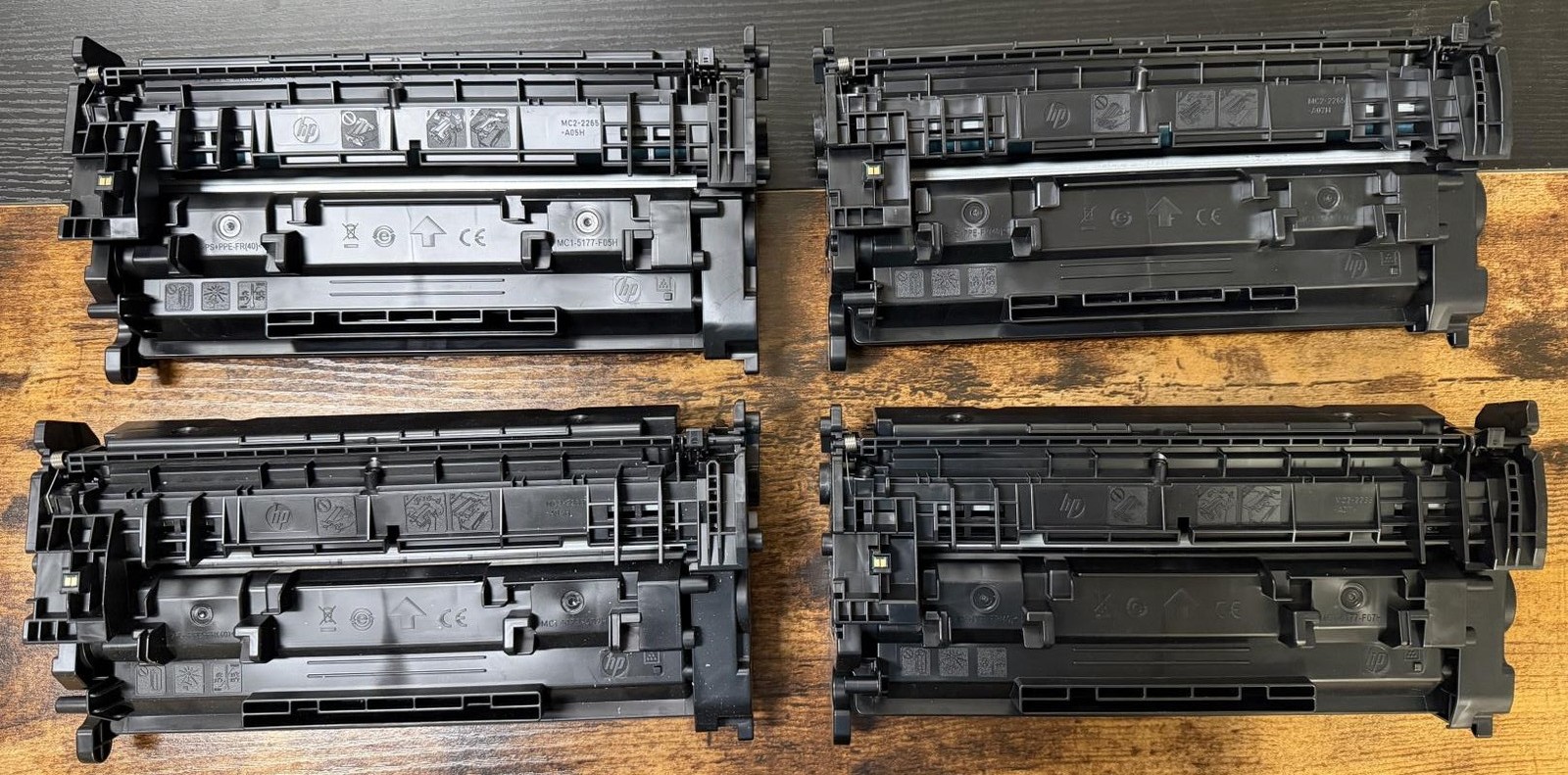 Lot OF 4 Original HP LaserJet Toner 148A (Empty)