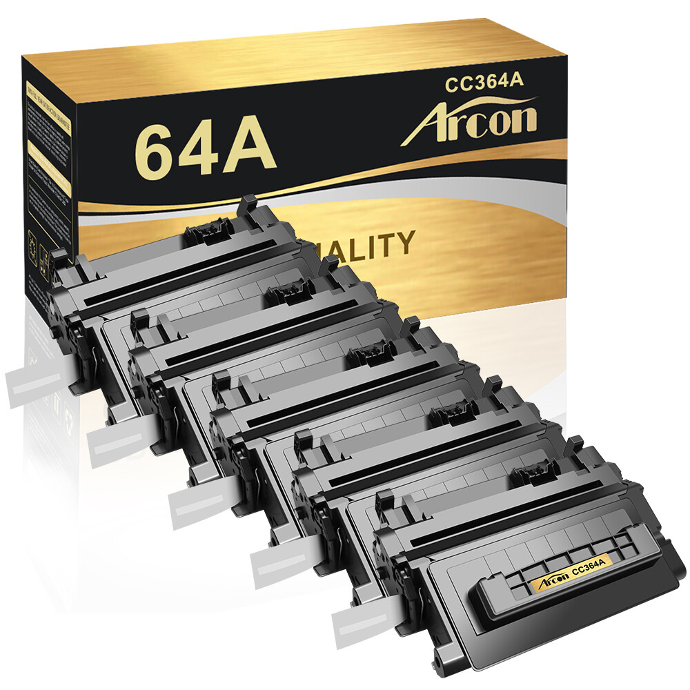 5PK CC364A Toner Compatible with HP 64A LaserJet P4014dn P4015dn P4515x P4015tn