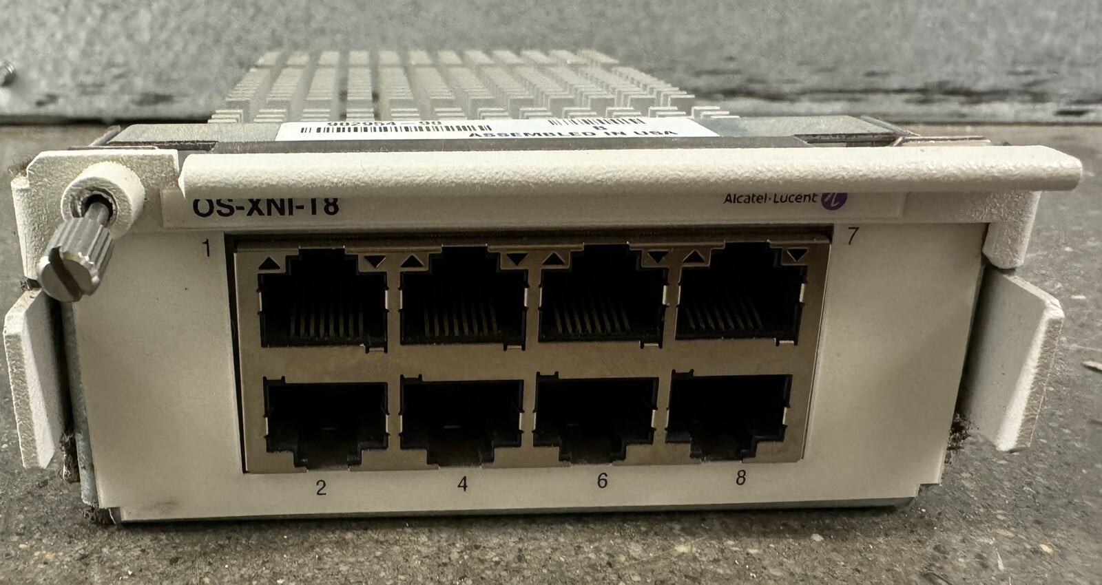 Alcatel-Lucent Omniswitch OS6900 OS-XNI-T8 10Gb Copper Rj45 Expansion Module