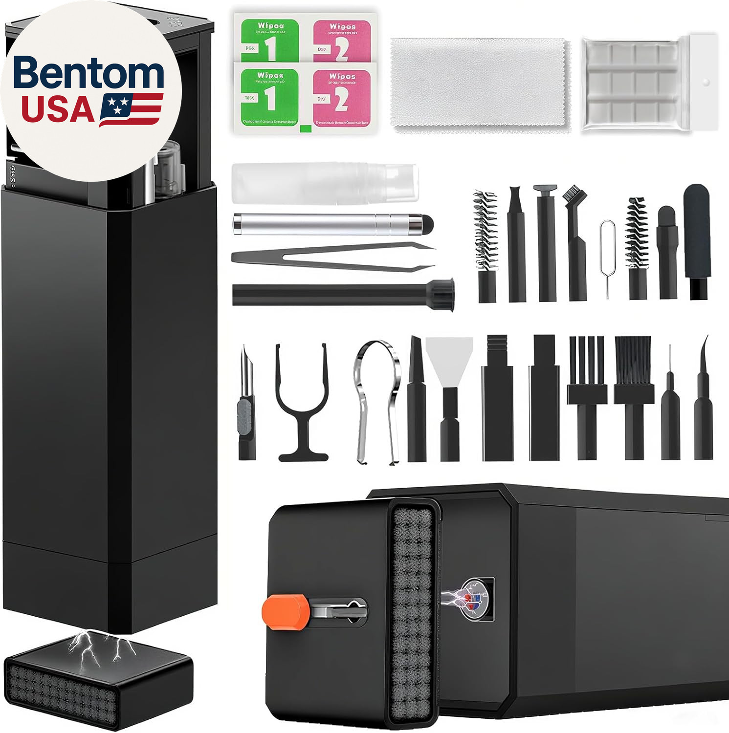 2026 Upgrade Phone Cleaning Kit 47PCS, Iphone Cleaning Kit, Airbud Airpods Clean