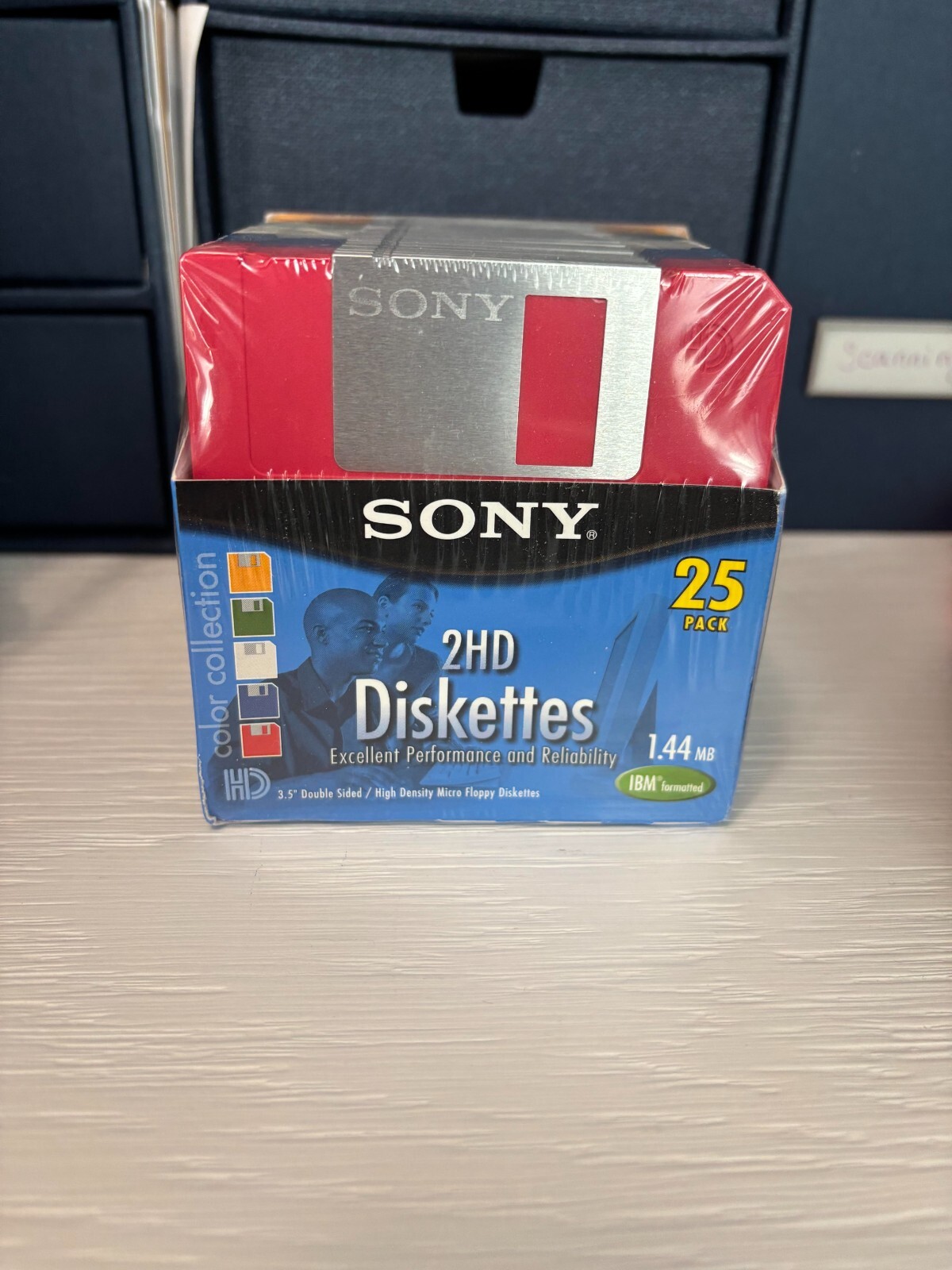 Sony 25MFD-2HD 1.44MB Double Sided Micro Floppy Diskettes (Pack of 25)