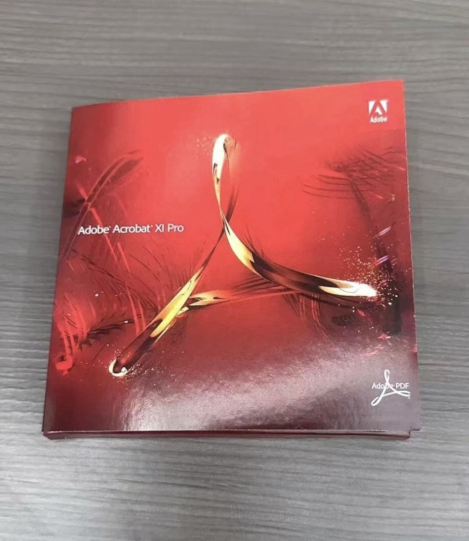Adobe Acrobat XI Pro for Windows PC Licensed For 2 PCs Brand New Sealed Box