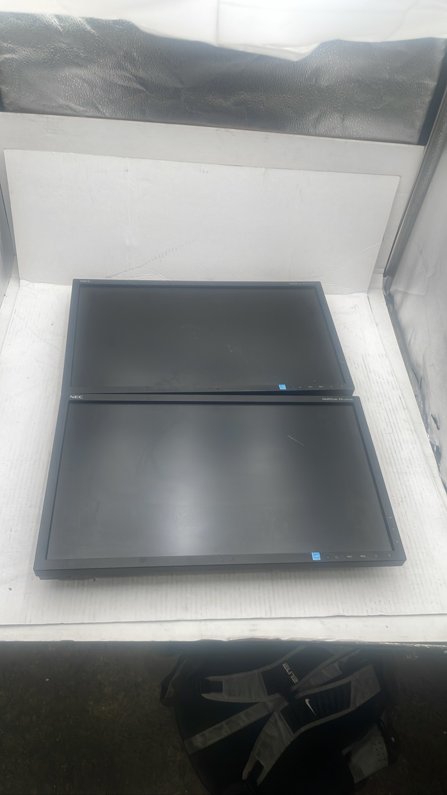 NEC MultiSync EA224WMi DP HDMI VGA 22" Widescreen IPS LED Monitor Lot of 2