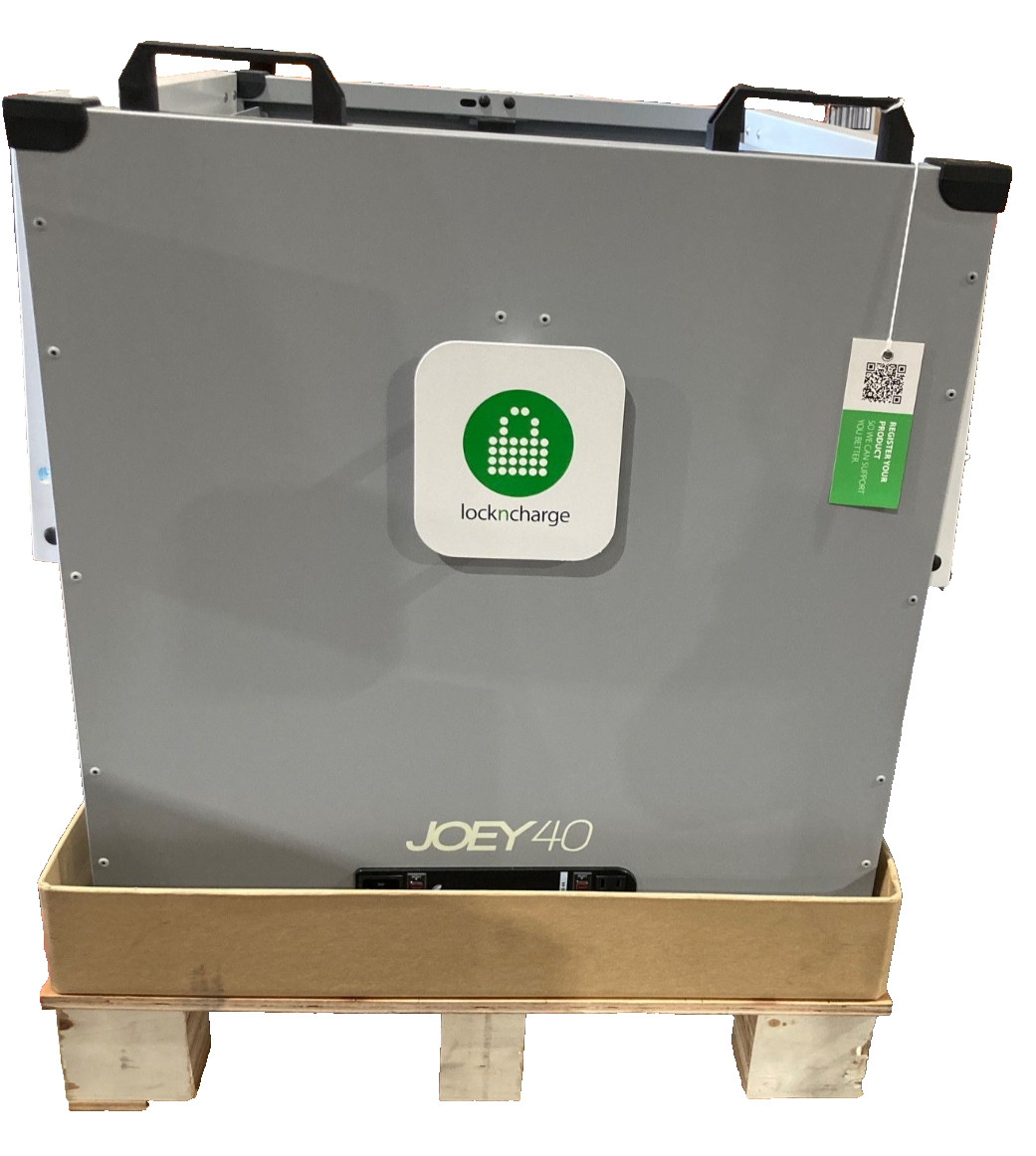 LocknCharge Joey 40 Charging Cart w/ Baskets for Tablet/iPad/Chromebook/Laptop