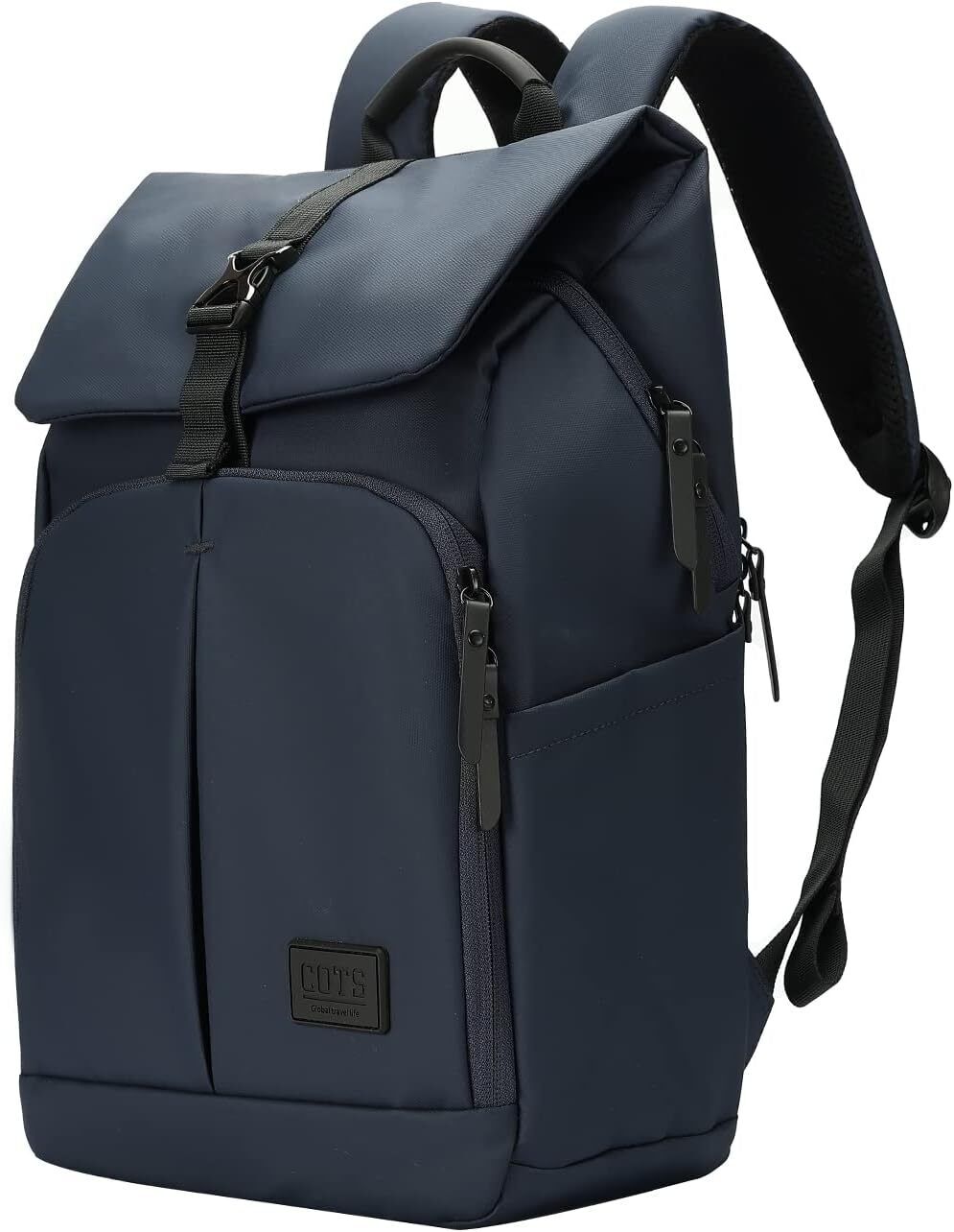 COTS Laptop Backpack for Work, Unisex Business Travel Fits 15.6 Blue 
