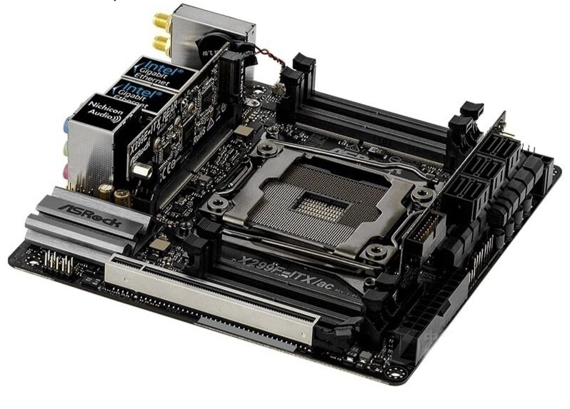 Suitable for ASROCK X299E-ITX/ac motherboard X299 LGA2066 4 * DDR4 128G M-ITX