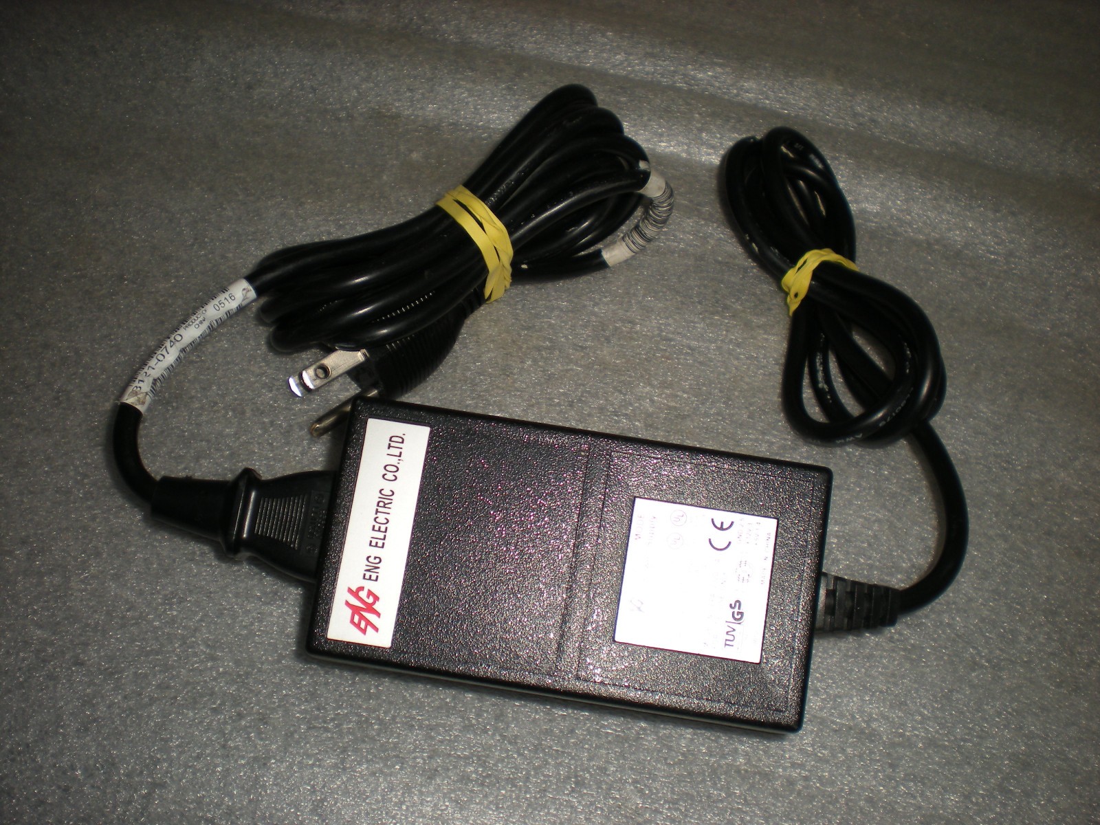 ENG Electric EPA-202D-1A Output 5V/12V 1.5A Power Supply Adapter Round 5 Pin Plu
