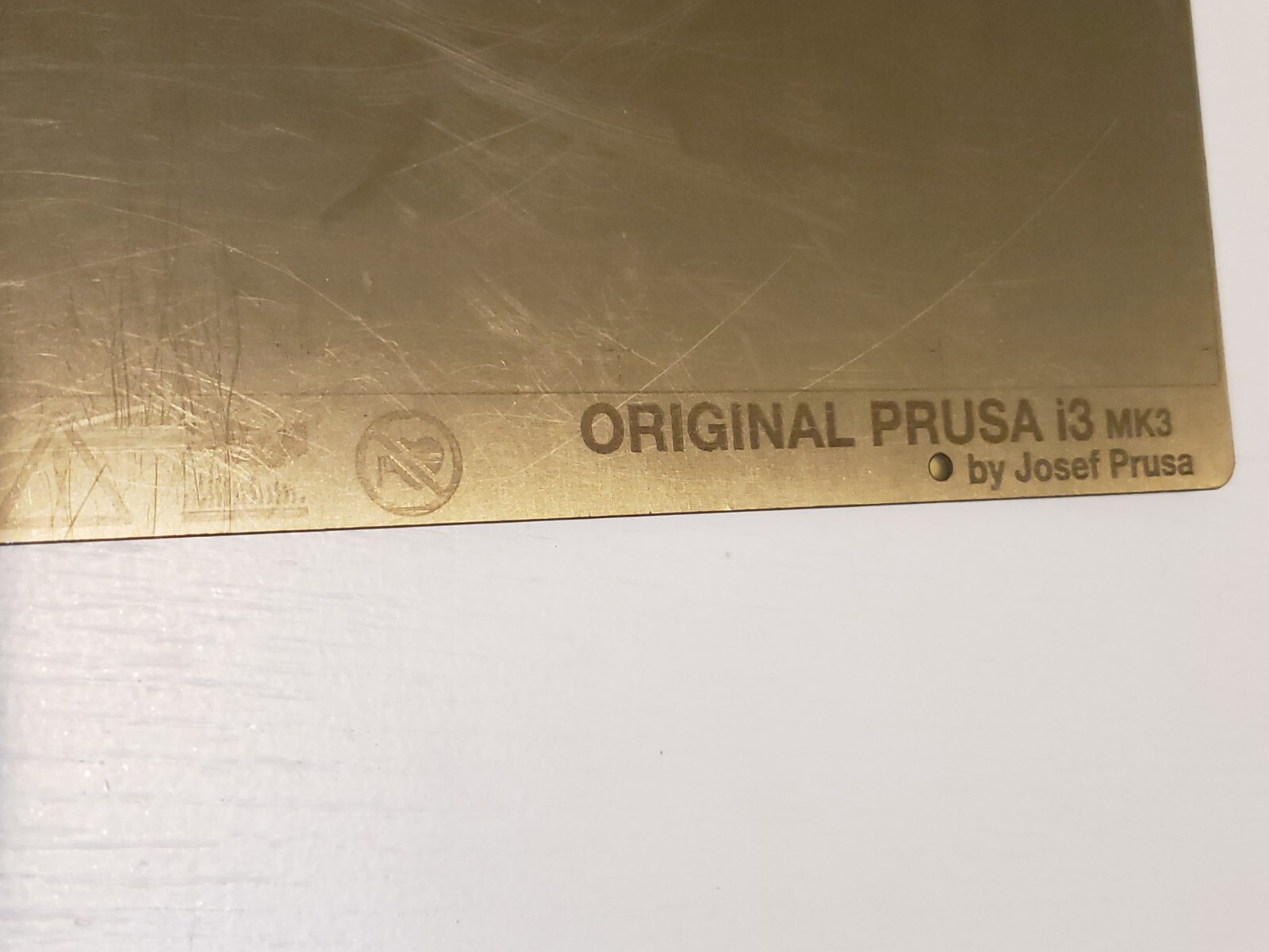 Rare Original Prusa i3 MK3 Spring Steel Sheet Build Plate