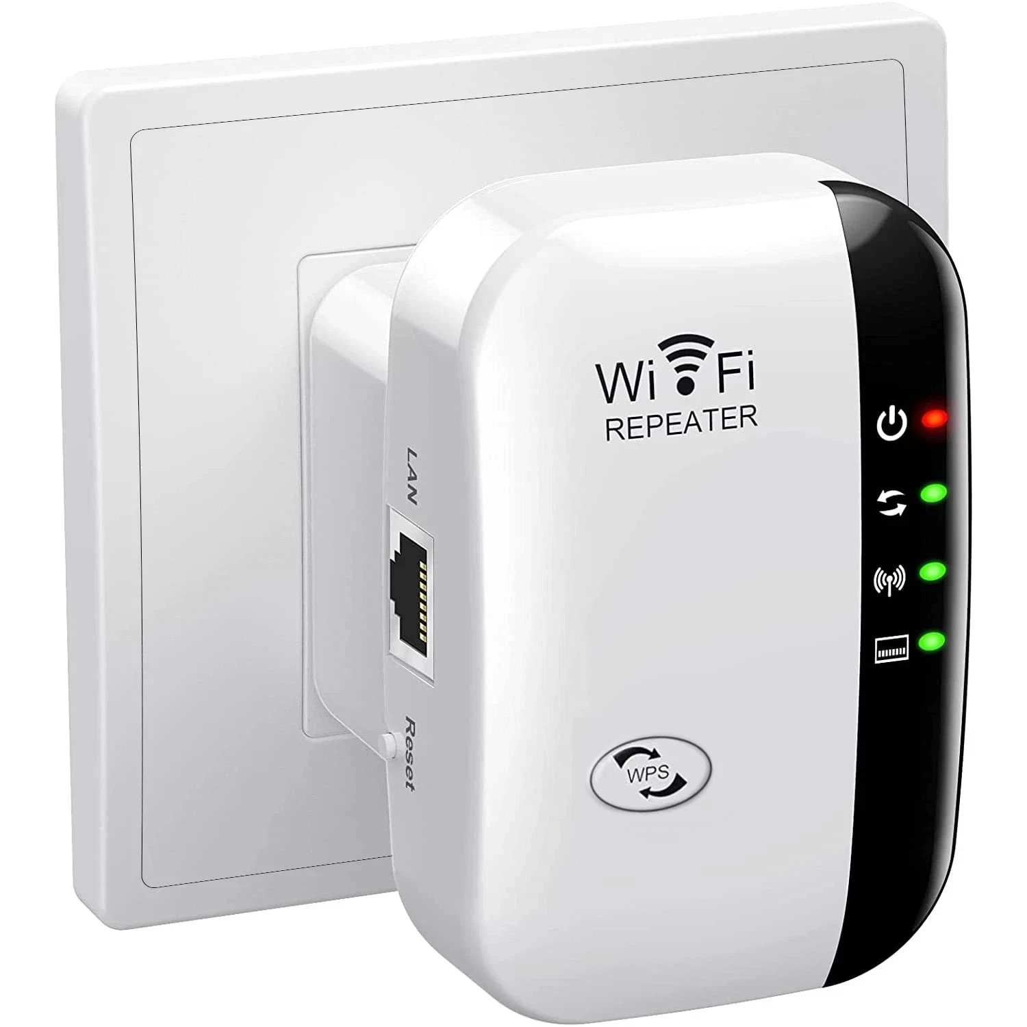 Wifi Extender Signal Booster up to 5000Sq.Ft and 55 Devices, Wifi Range Extender