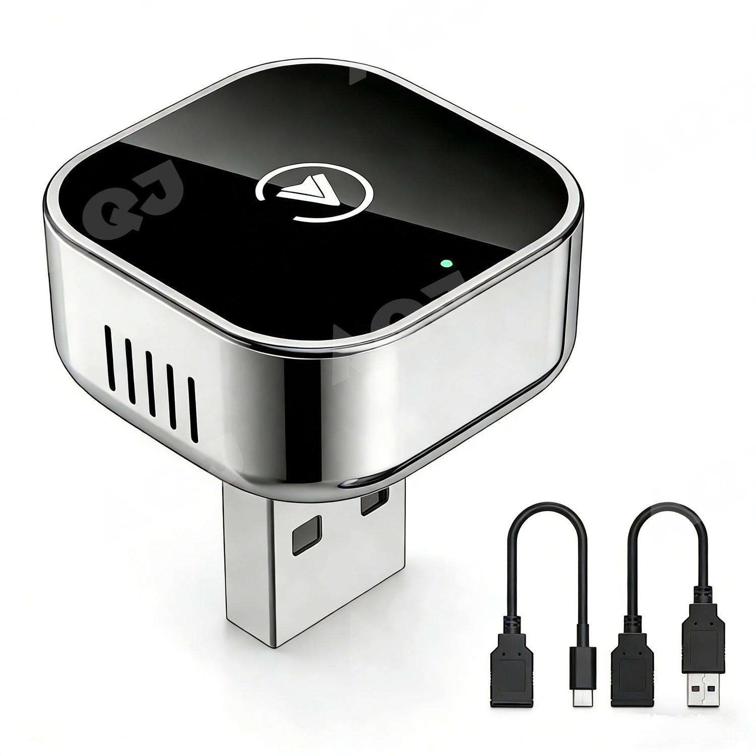 2-in-1 Wired to Wireless CarPlay & Android Auto Adapter USB Dongle Plug & Play