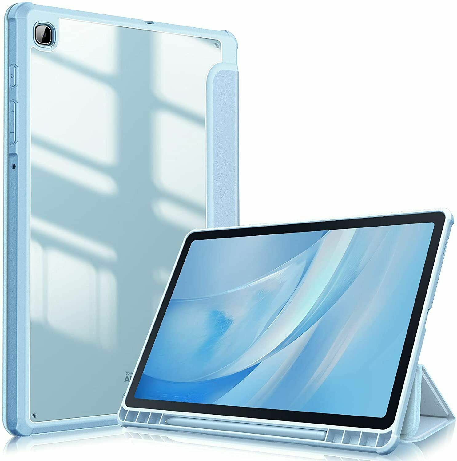 Hybrid Slim Case for Samsung Galaxy Tab S6 Lite 2024/2022/2020 Shockproof Cover