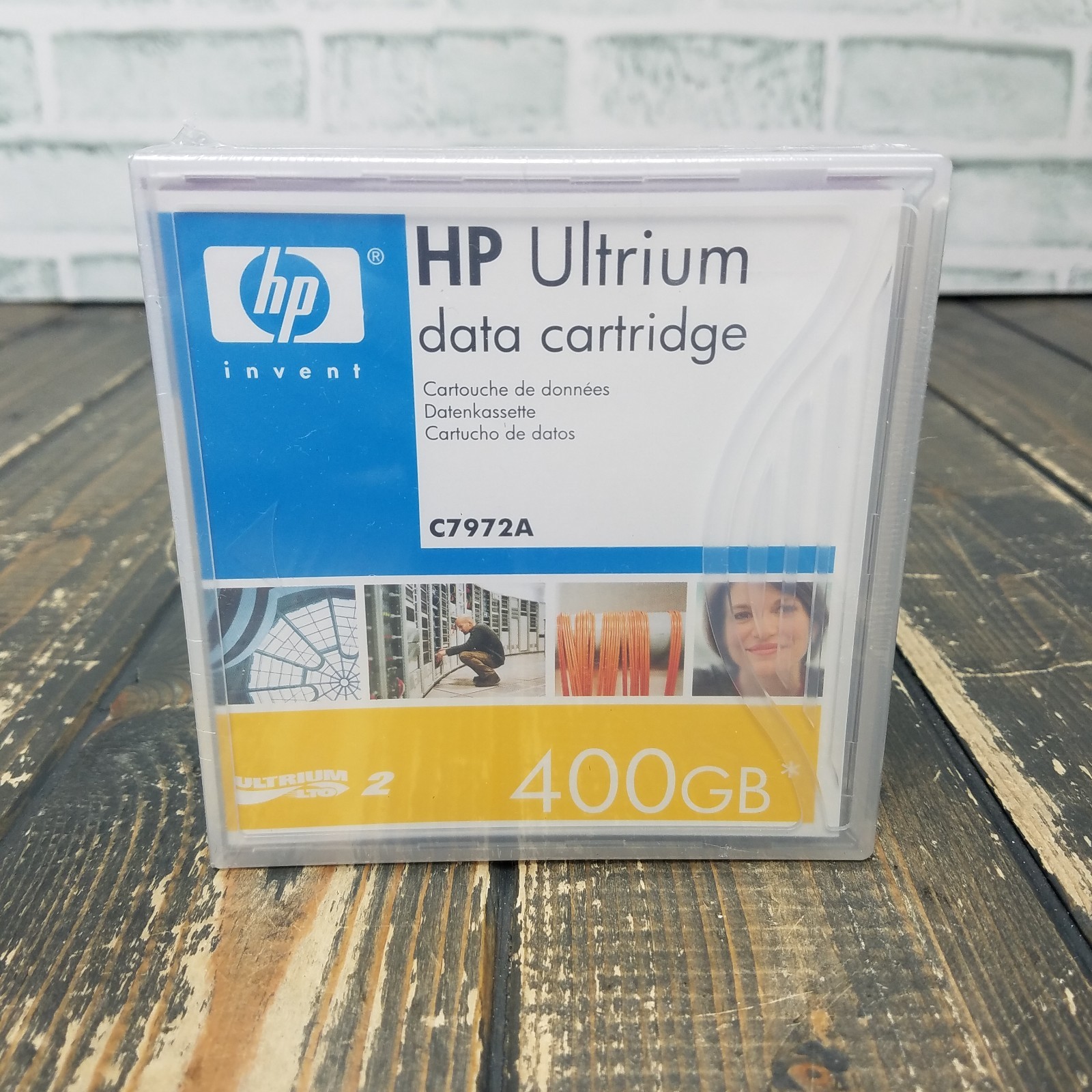 HP Ultrium Data Cartridge C7972A - 400GB *