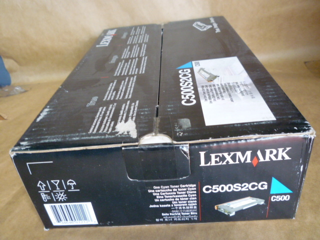 Lexmark C500S2CG Standard Yield Cyan Toner Cartridge GENUINE