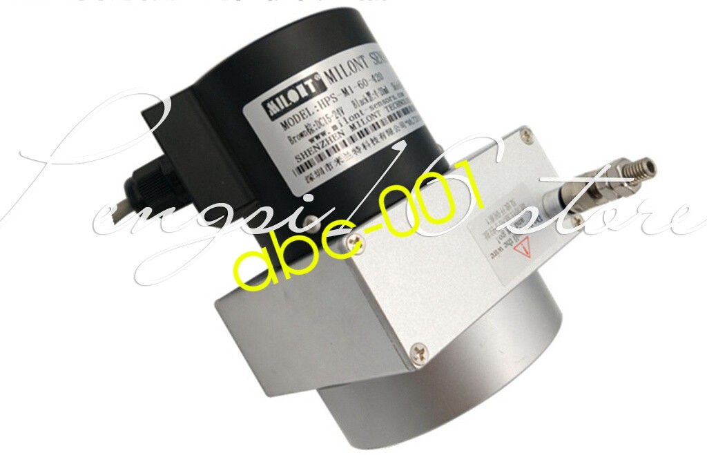 1X Pull rope displacement sensor HPS-M1-50-420 5V4-20ma pull rope encoder