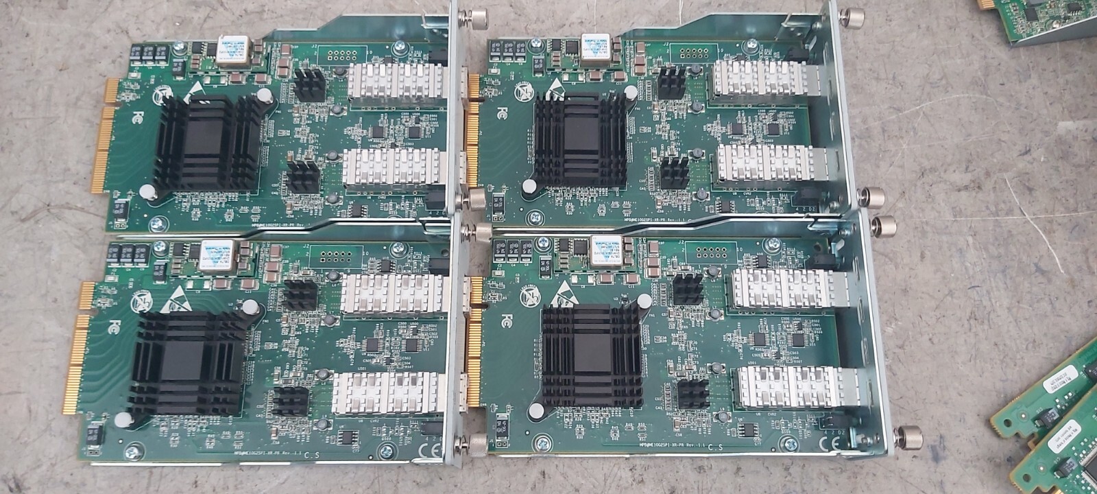 Lot of 4 Check Point CPAC-2-10F Module Make Offers UPS Shipping