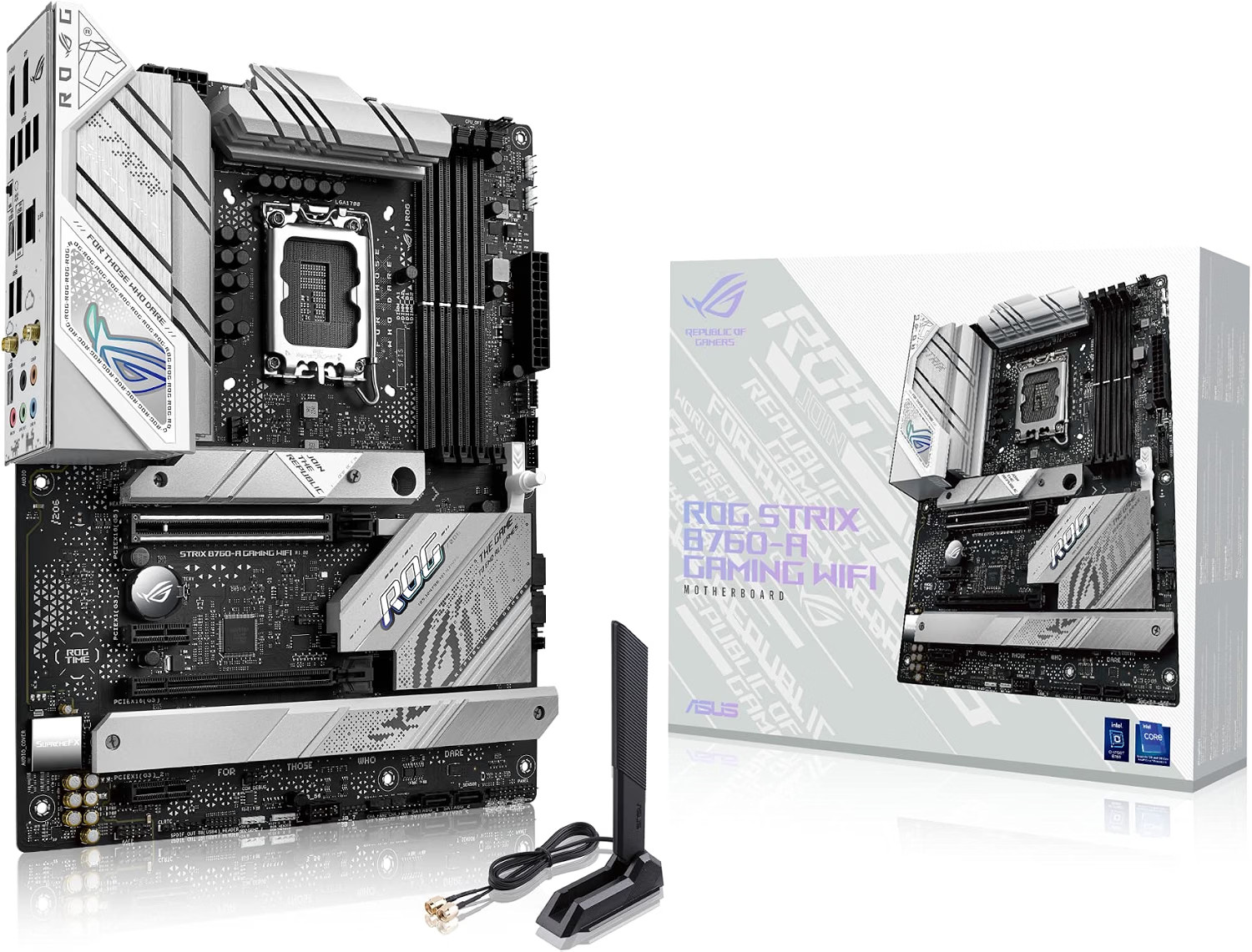 ASUS ROG Strix B760-A Gaming WiFi ATX Motherboard Intel LGA 1700 DDR5 12/13/14th