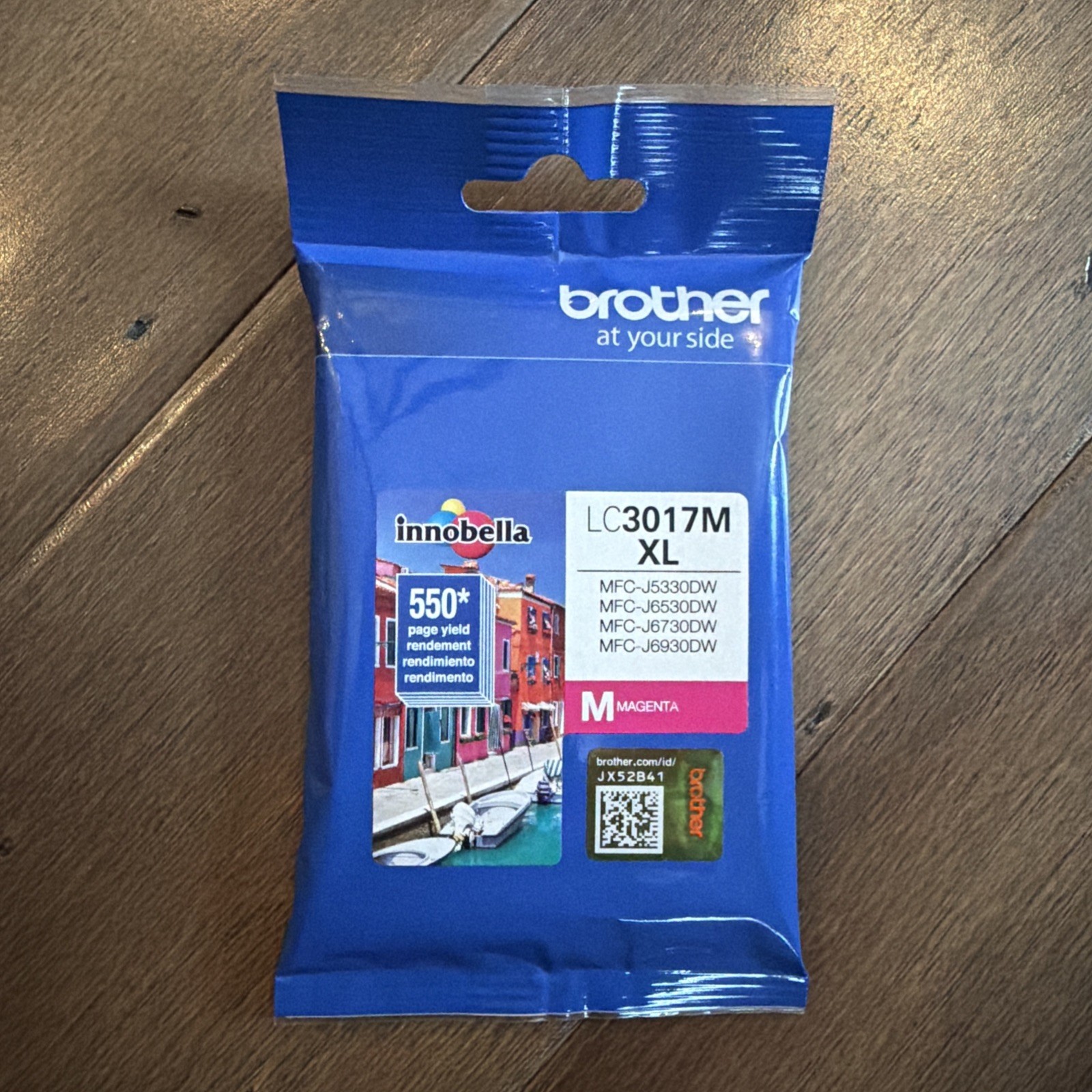 Brother Genuine Innobella LC3017MS XL High Yield Magenta Ink Cartridge Exp 08/19