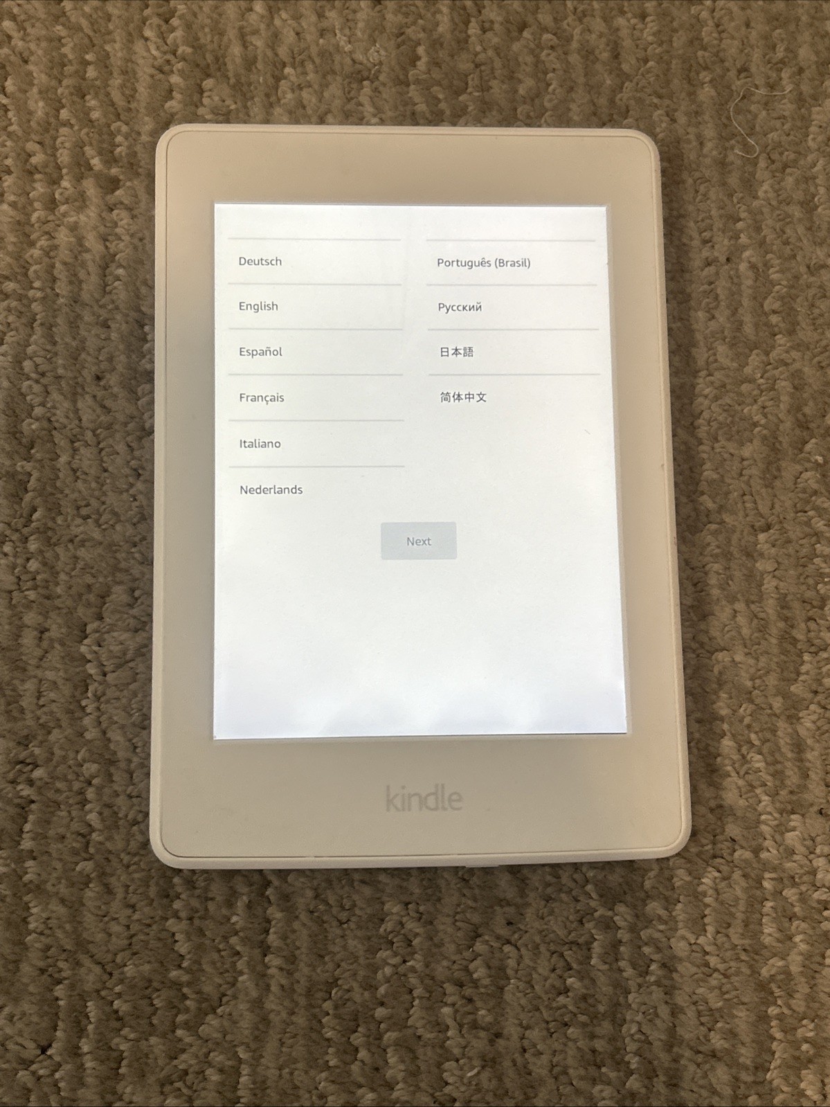 Amazon Kindle Paperwhite 7th Gen DP75SDI 6" 4GB Wi-Fi eReader Tested No Charger