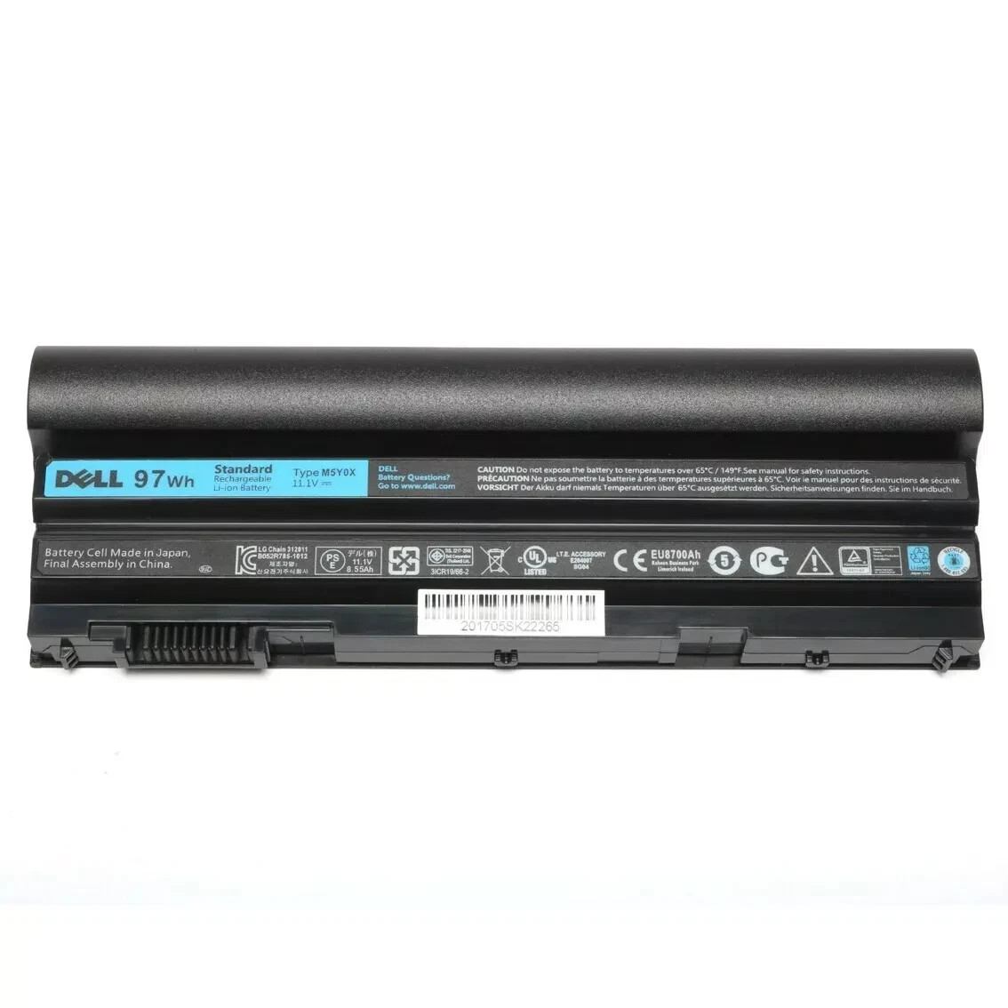 97Wh M5Y0X Genuine Battery For Dell Latitude E5420 E5430 E5520 E5530 E6420 E6430