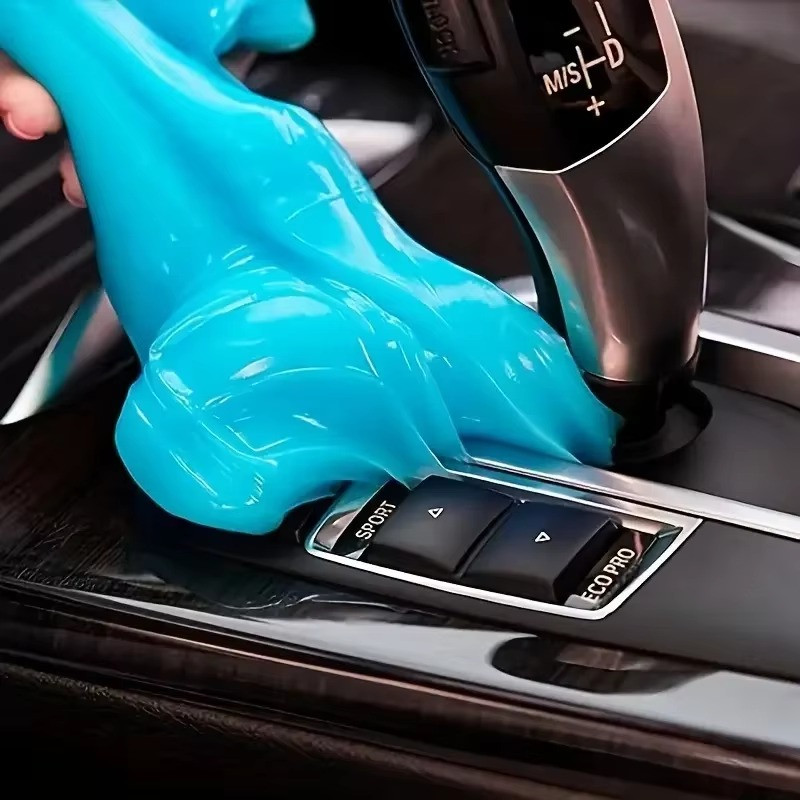Car Cleaning Gel Slime Magic Mud 70g Automobile Air Vent Computer Keyboard Dirt