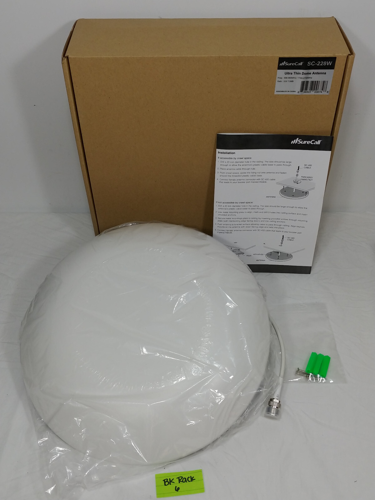 SureCall (SC-228W) Ultra Thin Dome Antenna