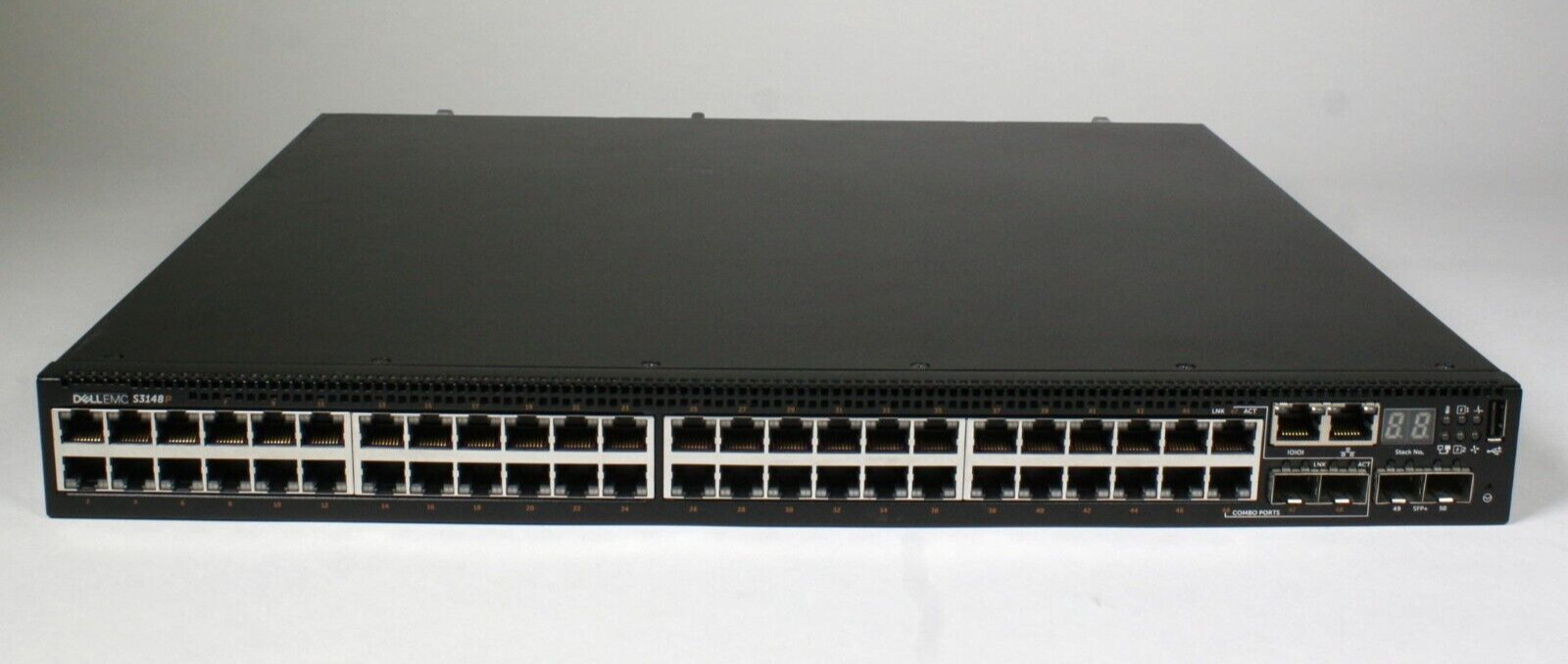 Dell 54GT6 S3148P-ON POE+ PowerSwitch 48x 1GbE RJ45 2x 10Gb SFP+Ethernet Switch 