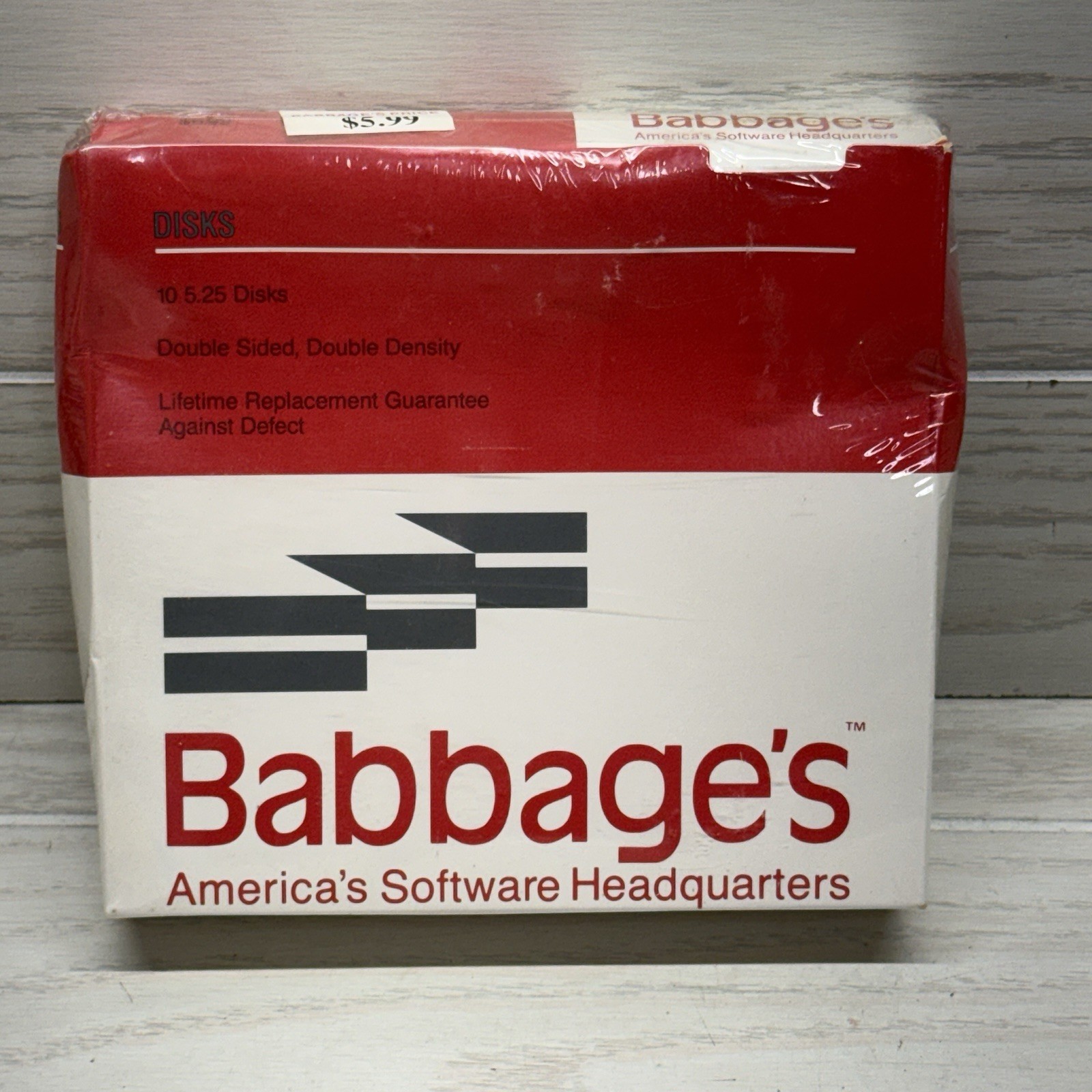 Vintage Datalife Verbatim 5.25” Floppy Disks MD525-01 - 10 Pack Japan SEALED NOS