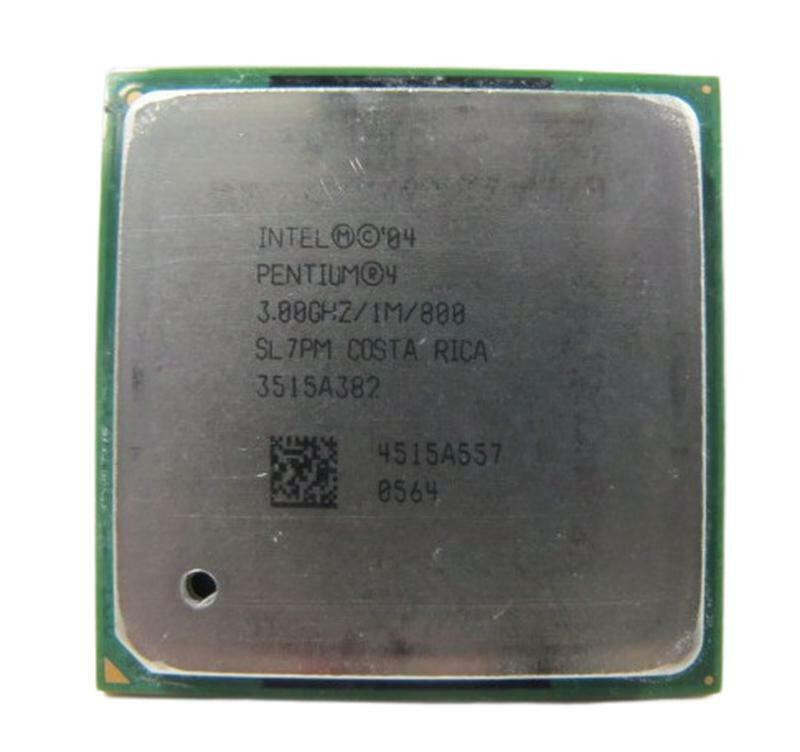 Intel Pentium 4 3 GHz SL7PM 1MB 800Mhz Socket 478/N Desktop CPU Processor