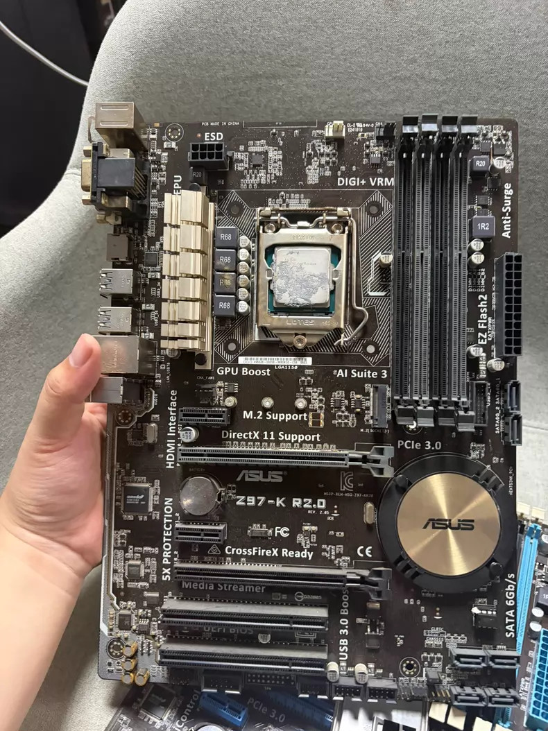 ASUS Z97-K R2.0 Z97 Motherboard 1150 socket DDR3 ATX usb3.0 hdmi