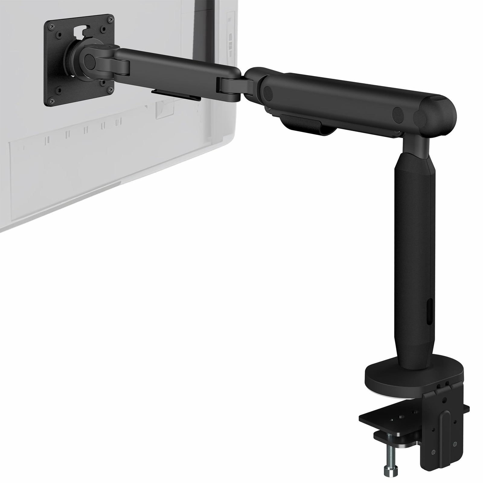 Flexible Mechanical Arm Single Ultrawide Monitor Desk Mount for Up to 35 inch...