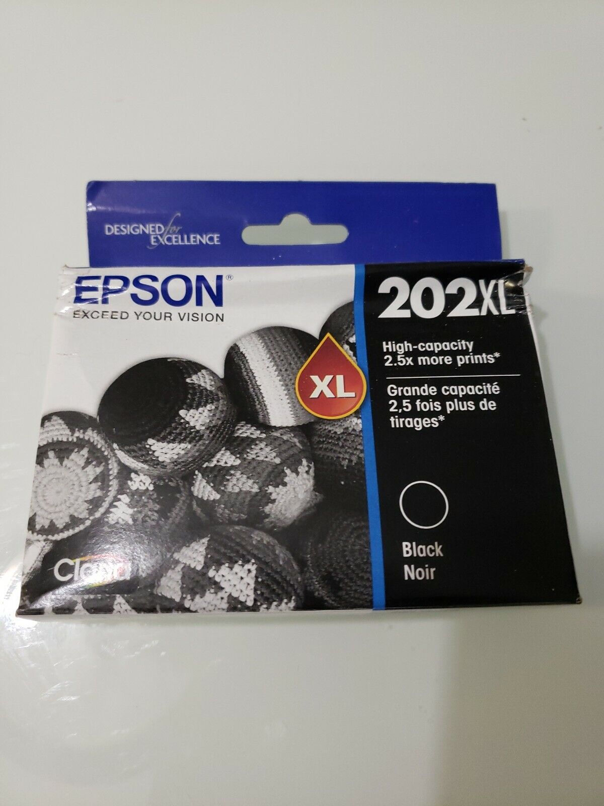 Genuine Epson 202XL Black Ink Cartridge T202XL120 Dated 2024+ G