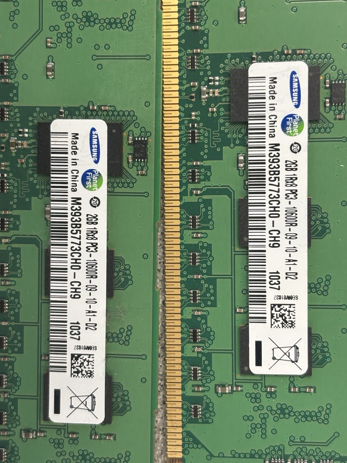 Samsung 12g RAM (6x2g)  M39393B5773CHD-CH9