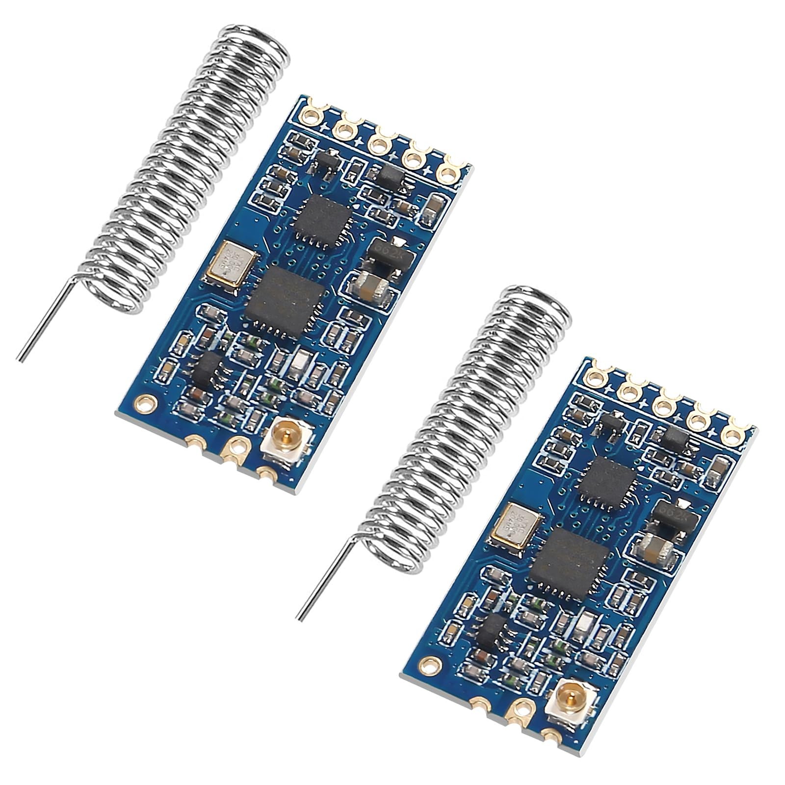 2pcs HC-12 433Mhz SI4463/SI4438 Wireless Serial Port Module 1000M Replace Blu...