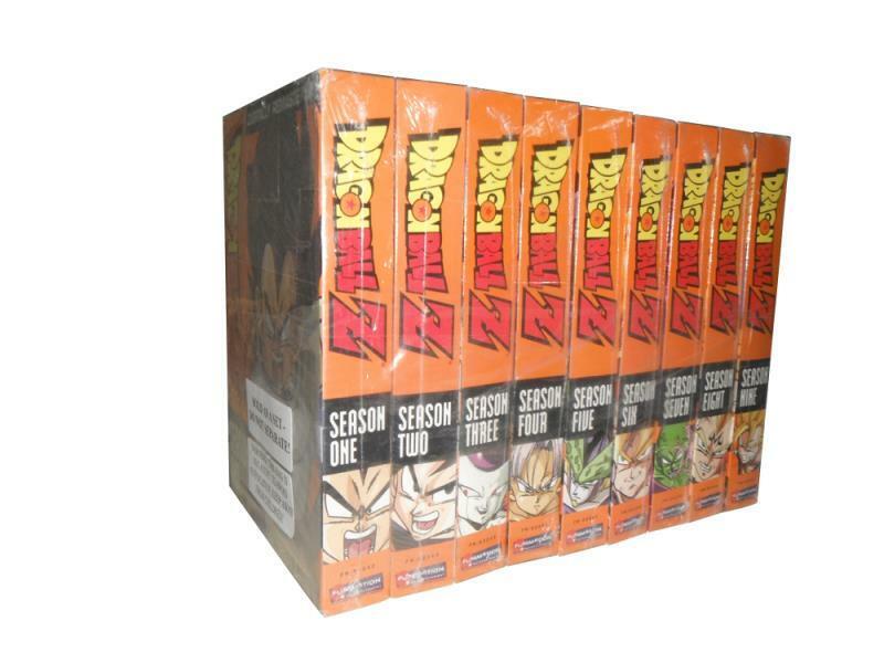 DRAGON BALL Z The Complete Series Season 1 2 3 4 5 6 7 8 9 (DVD 54-Disc Box Set)