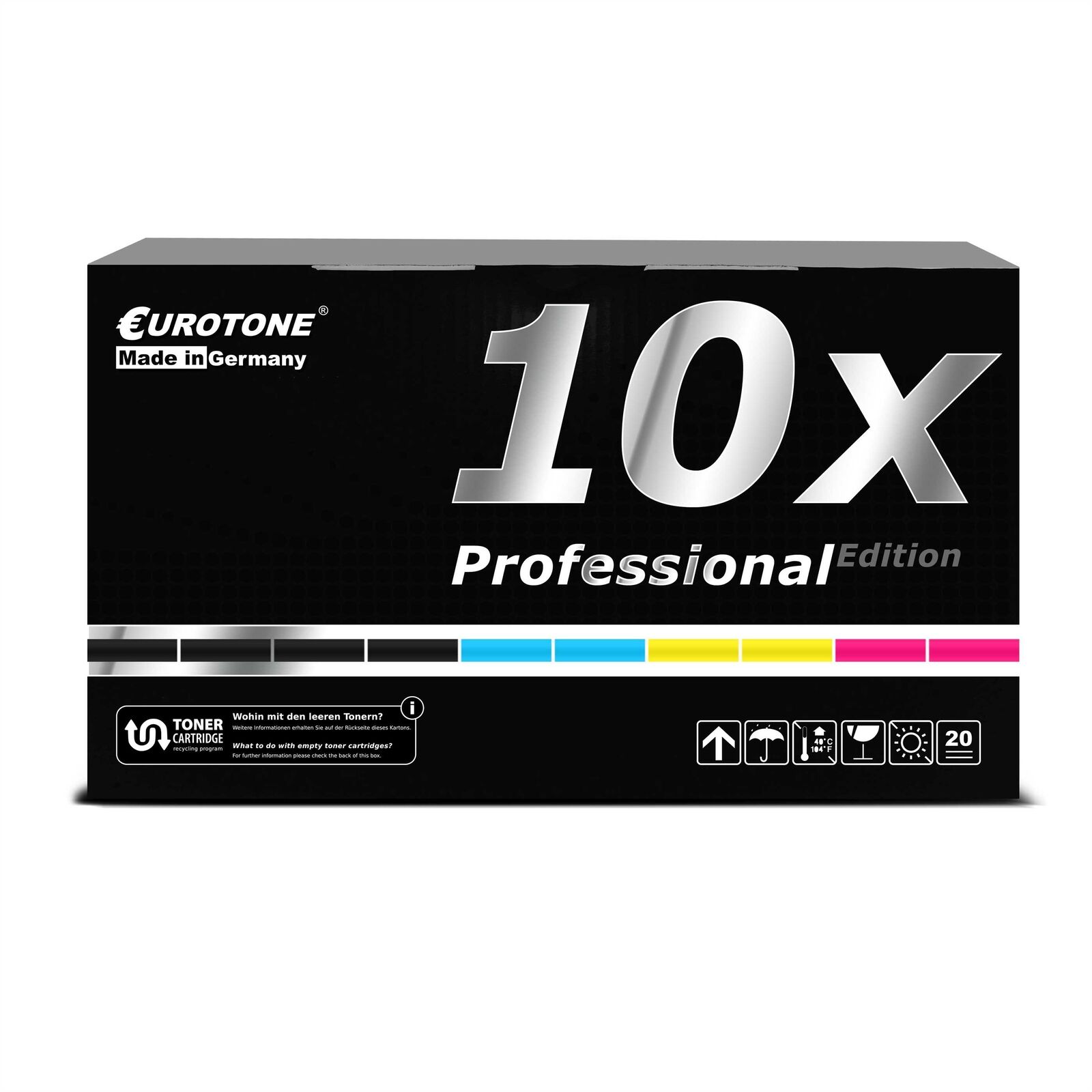 10x Pro Cartridge for OKI Color MC563DN MC573DN Storage Package