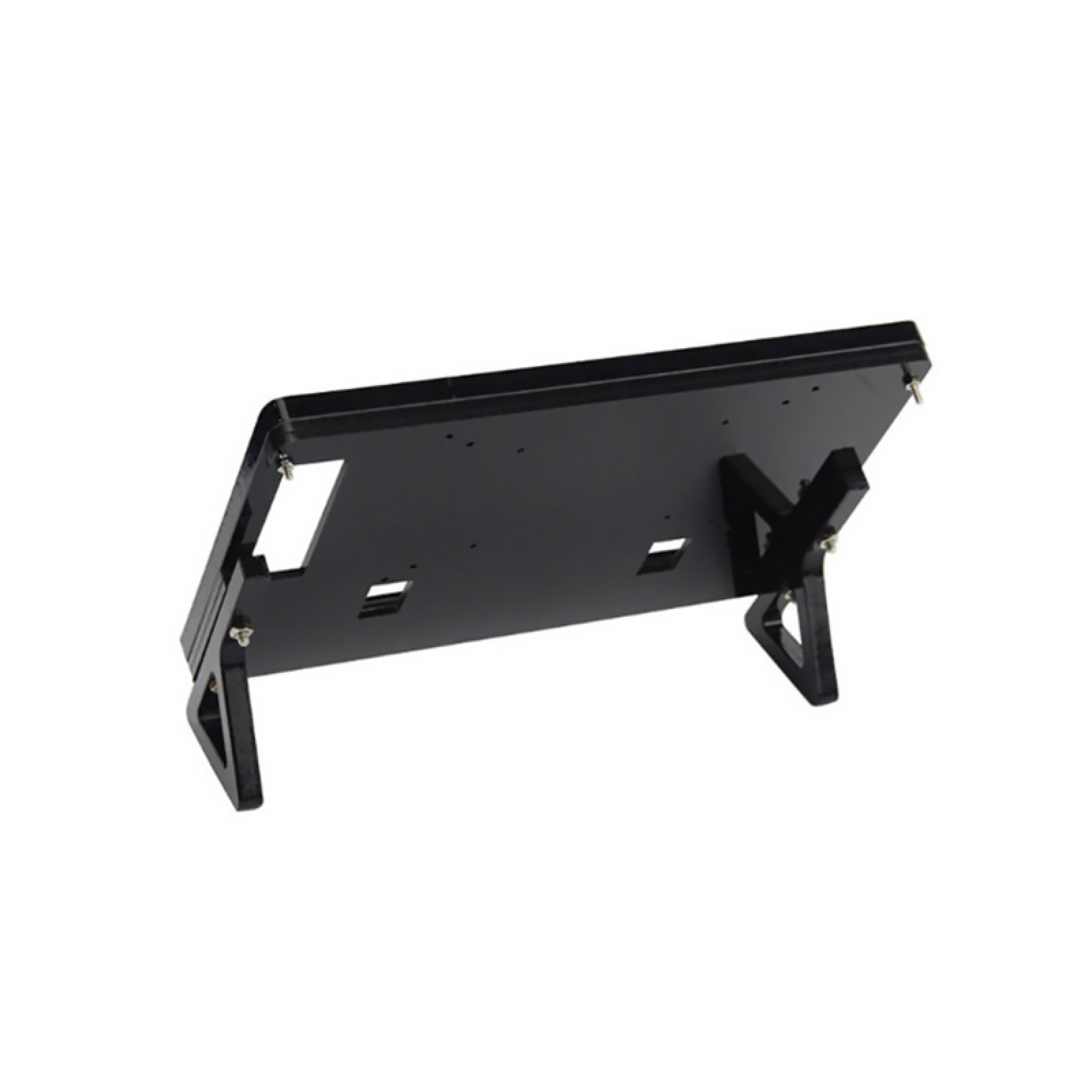 Acrylic Front & Back Shell + Base+ Screws For 7 inch Raspberry Pi 2 B LCD Screen
