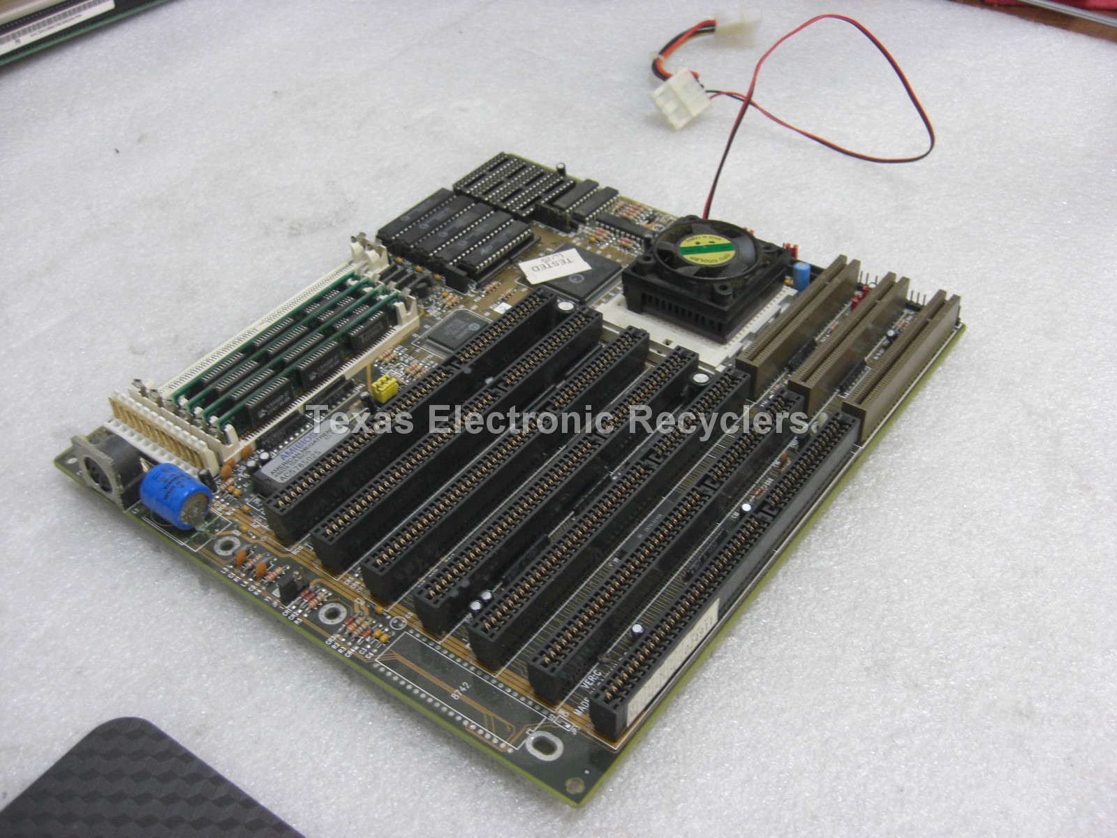 Tean TN1 94v-0 Circuit Board w/ Ram & a80486dx4-100nv8t CPU