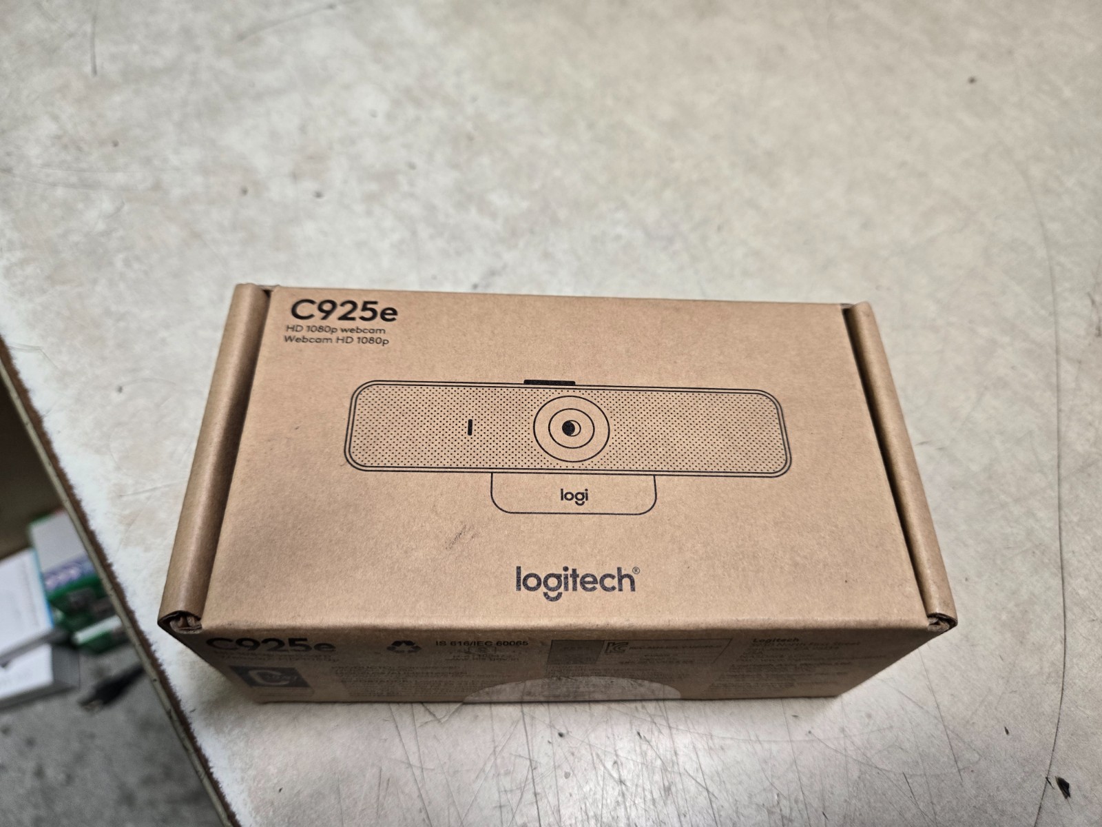 SEALED LOGITECH C925e Business Webcam 1080p | C925E 960-001075