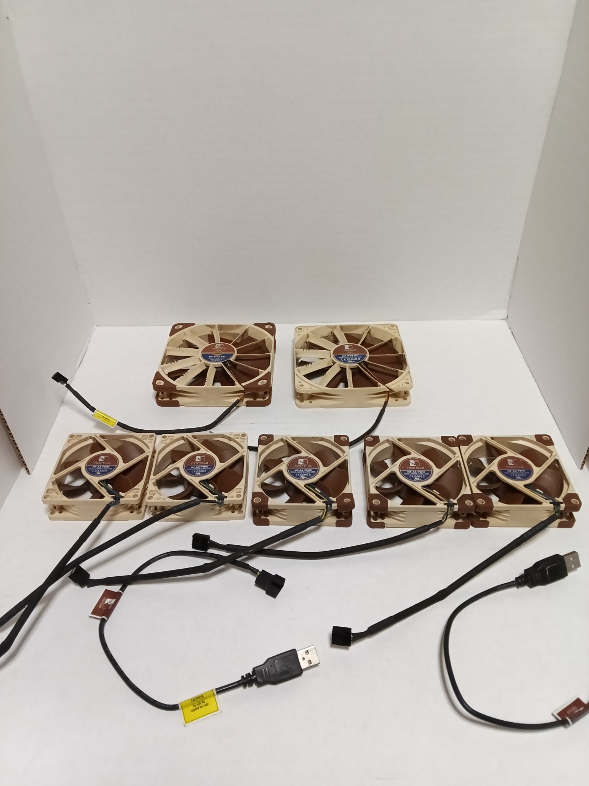 🌀 Noctua Premium Cooling Fan Lot – Seven Fans ++