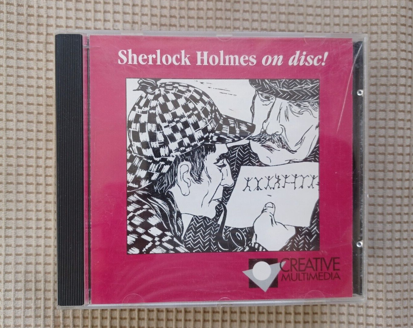 Sherlock Holmes On Disc (PC, 1992, Creative) Game Windows (Mint) Vintage Multim