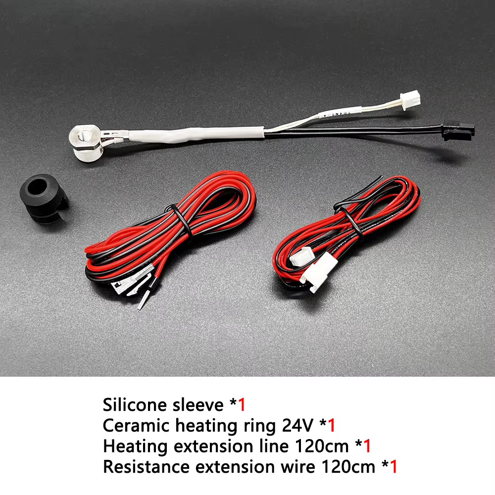 3D Printer CHC V6 Hotend Kit Ceramic Heating Core 24V Voron 2.4 Bimetal Heatbrea