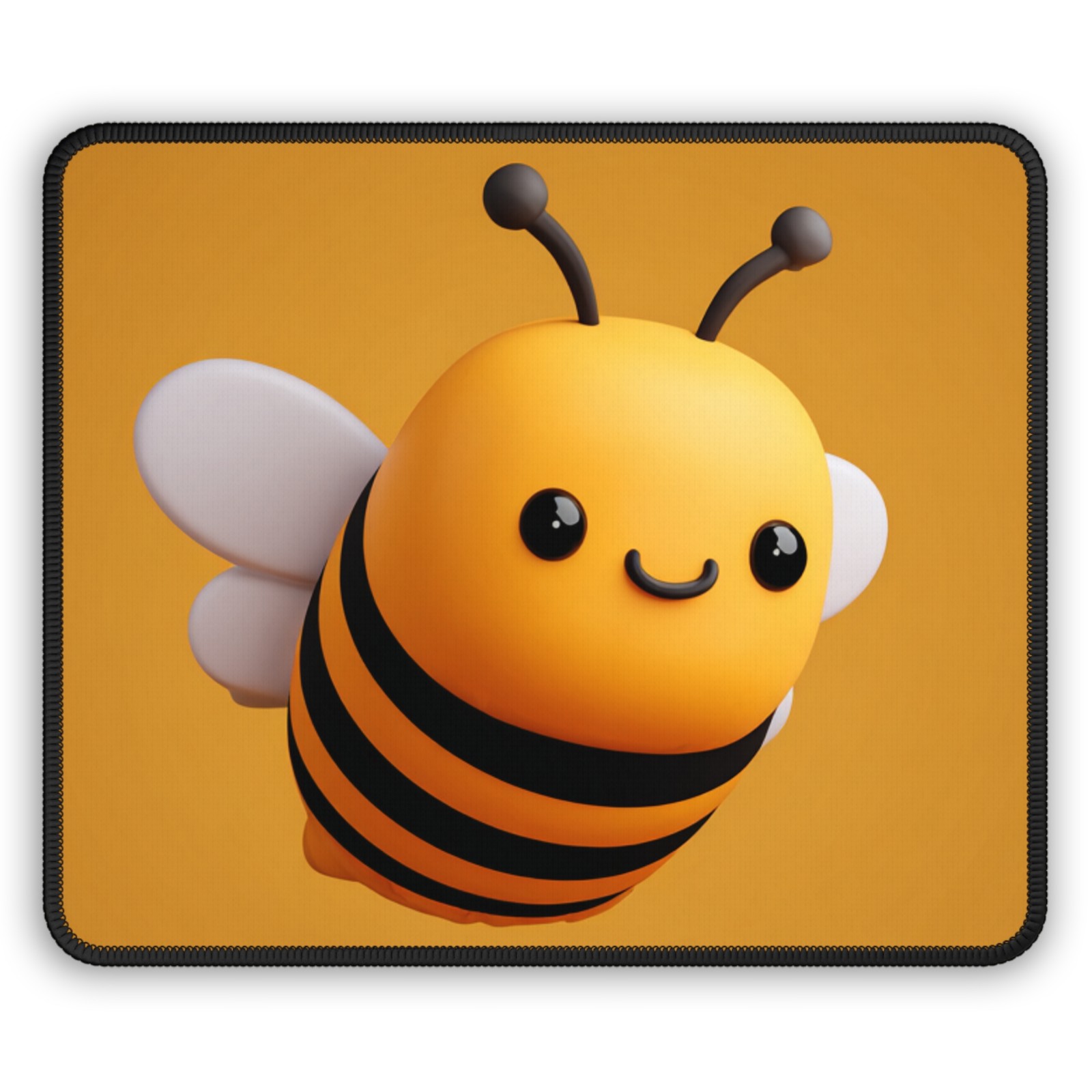 Cute Cartoon Bee Gaming Mouse Pad | Kawaii Bee Desk Accessory